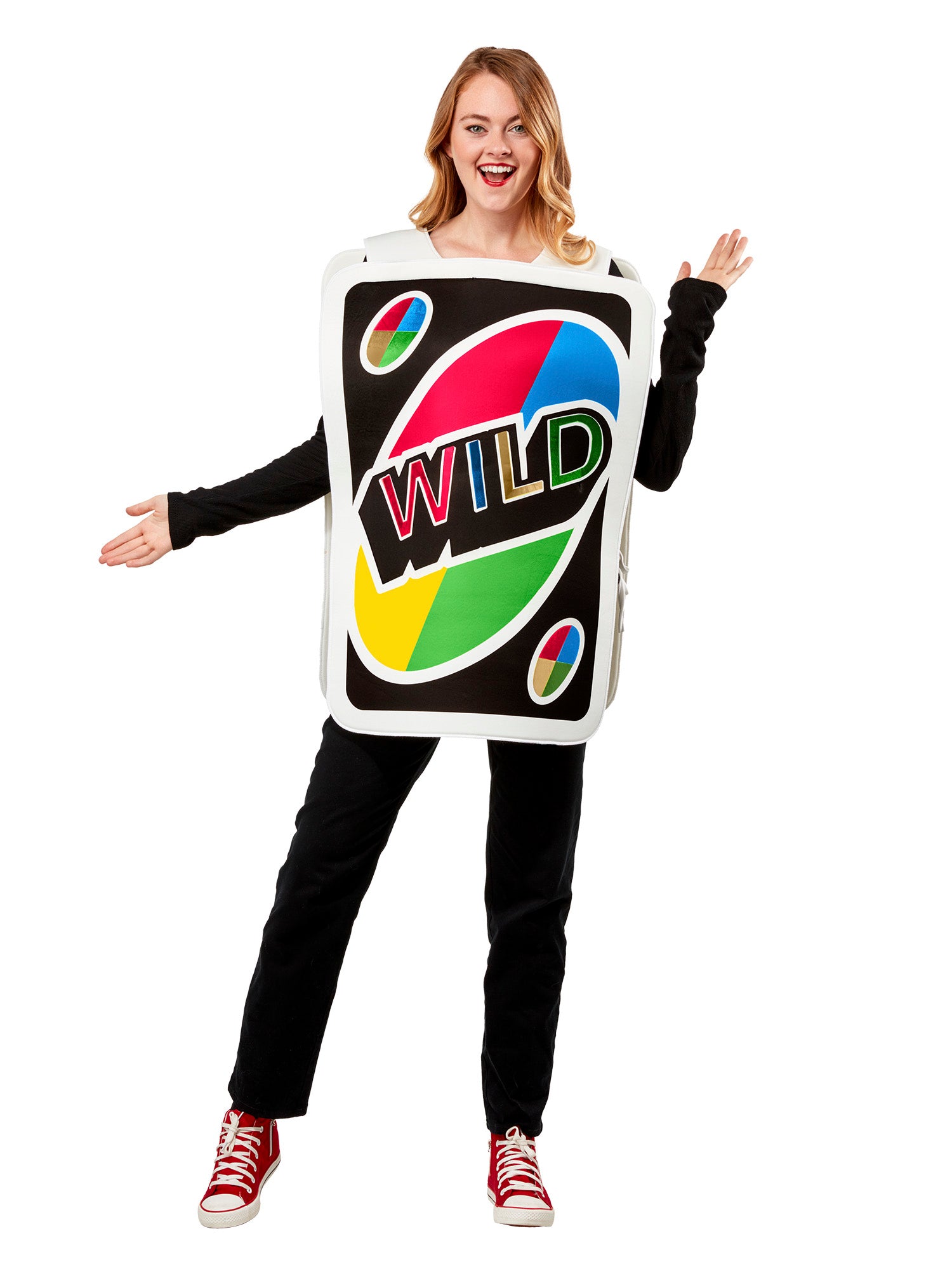 Adult Mattel Uno Wild Card Costume - costumes.com