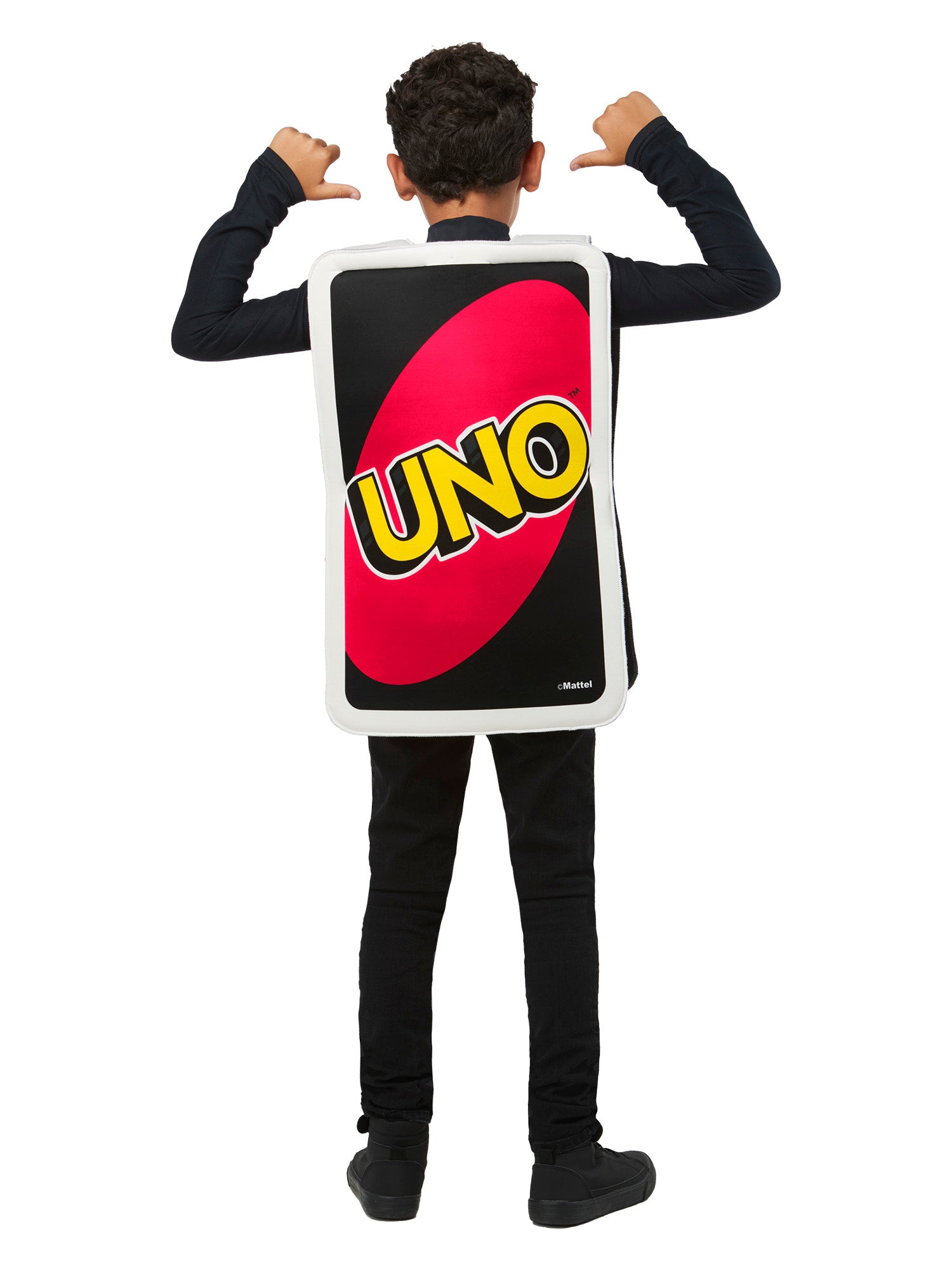 Kids' Mattel Uno Draw Four Card Costume - costumes.com