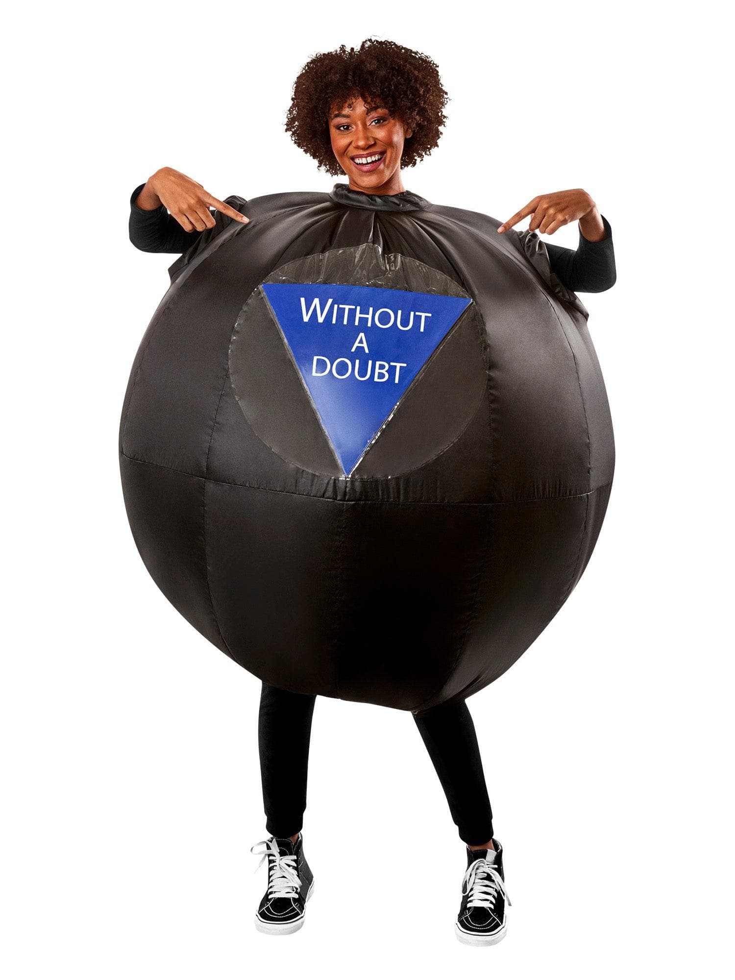Adult Mattel Games Magic 8-Ball Inflatable Costume - costumes.com