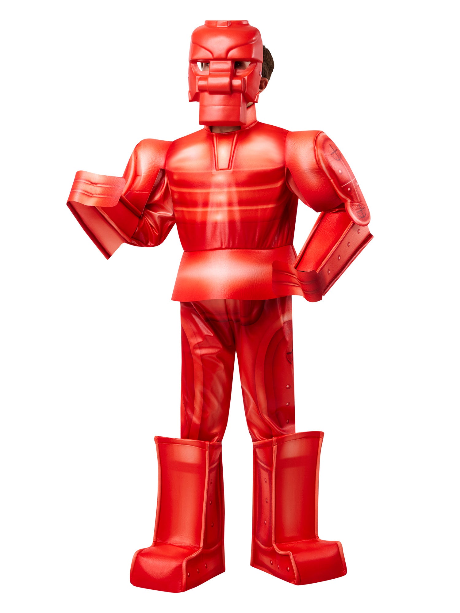 Boys' Mattel Rock'em Sock'em Red Robot Costume - costumes.com
