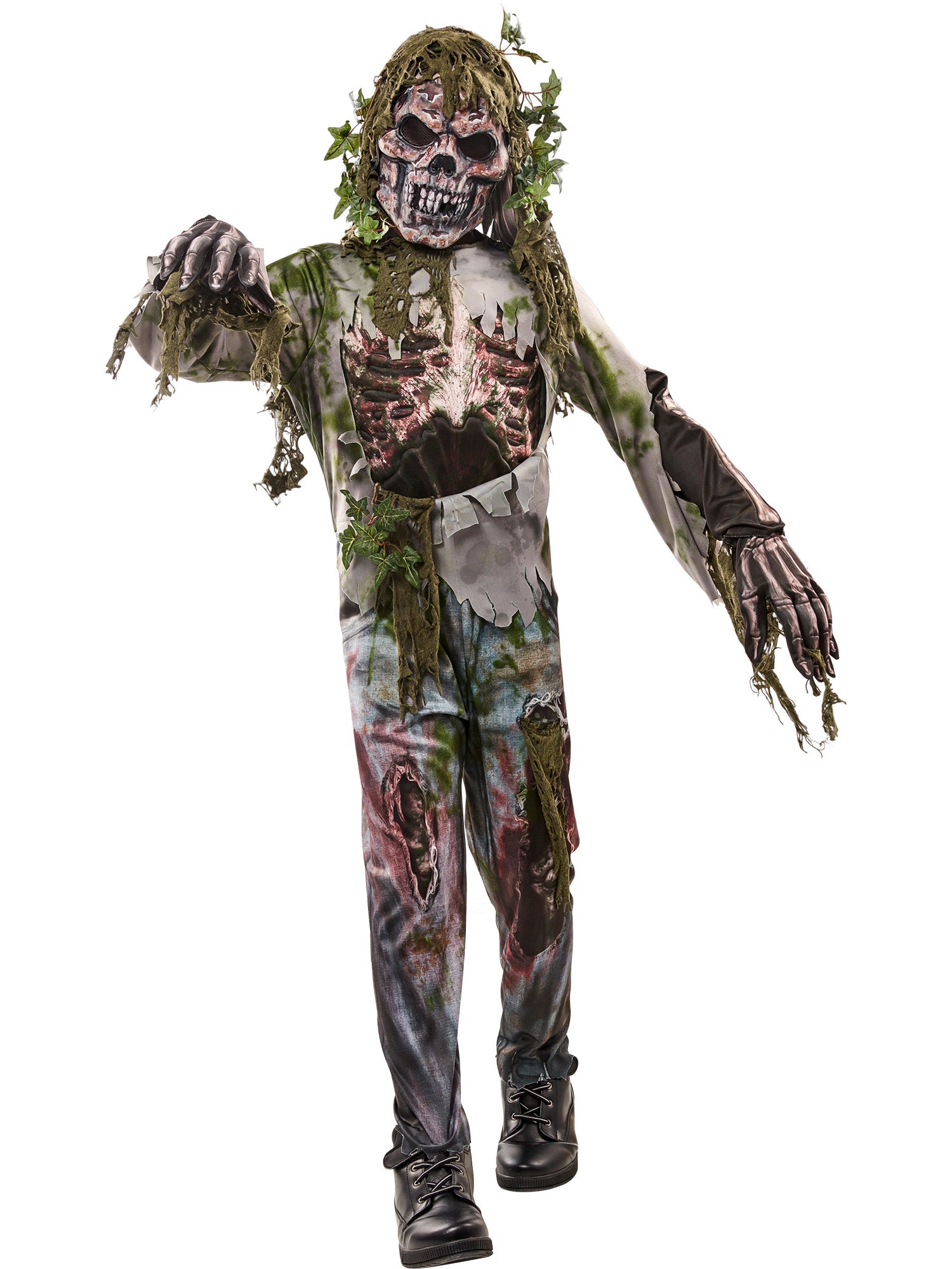 Boys' Swamp Zombie Costume - costumes.com