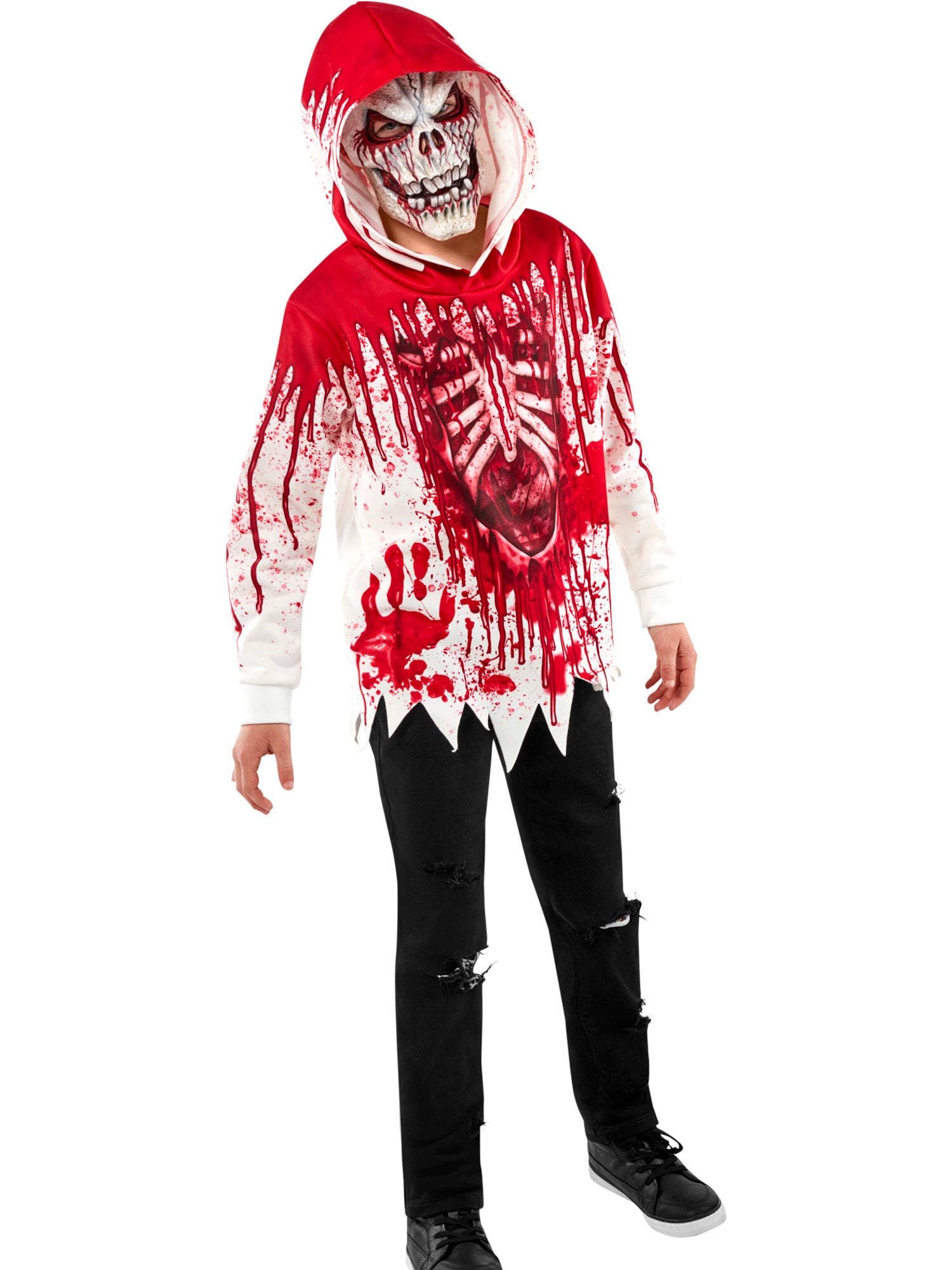 Boys' Bloody Mess Skeleton Costume - costumes.com