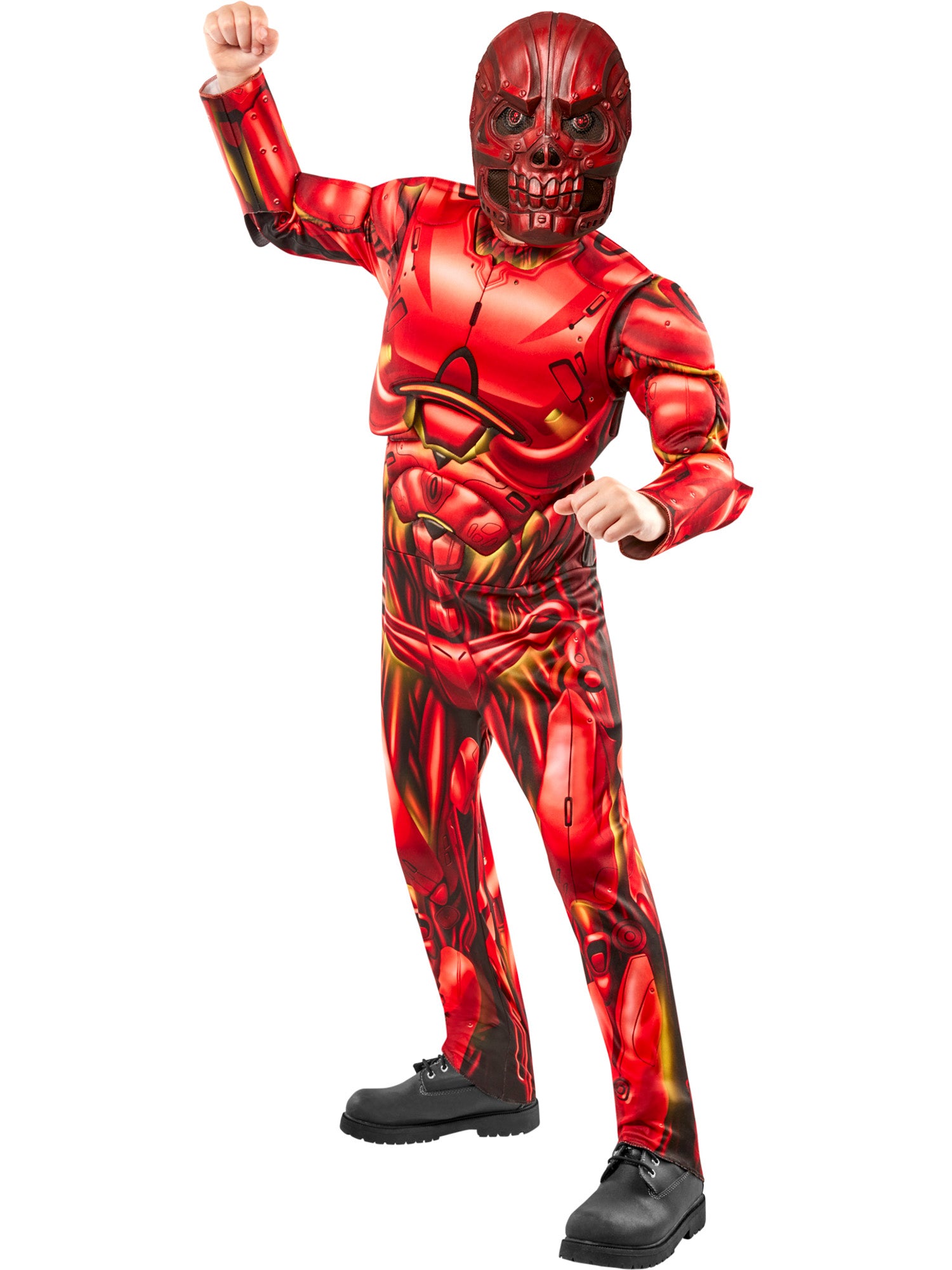 Boys' Light-Up Red Cyborg Costume - costumes.com
