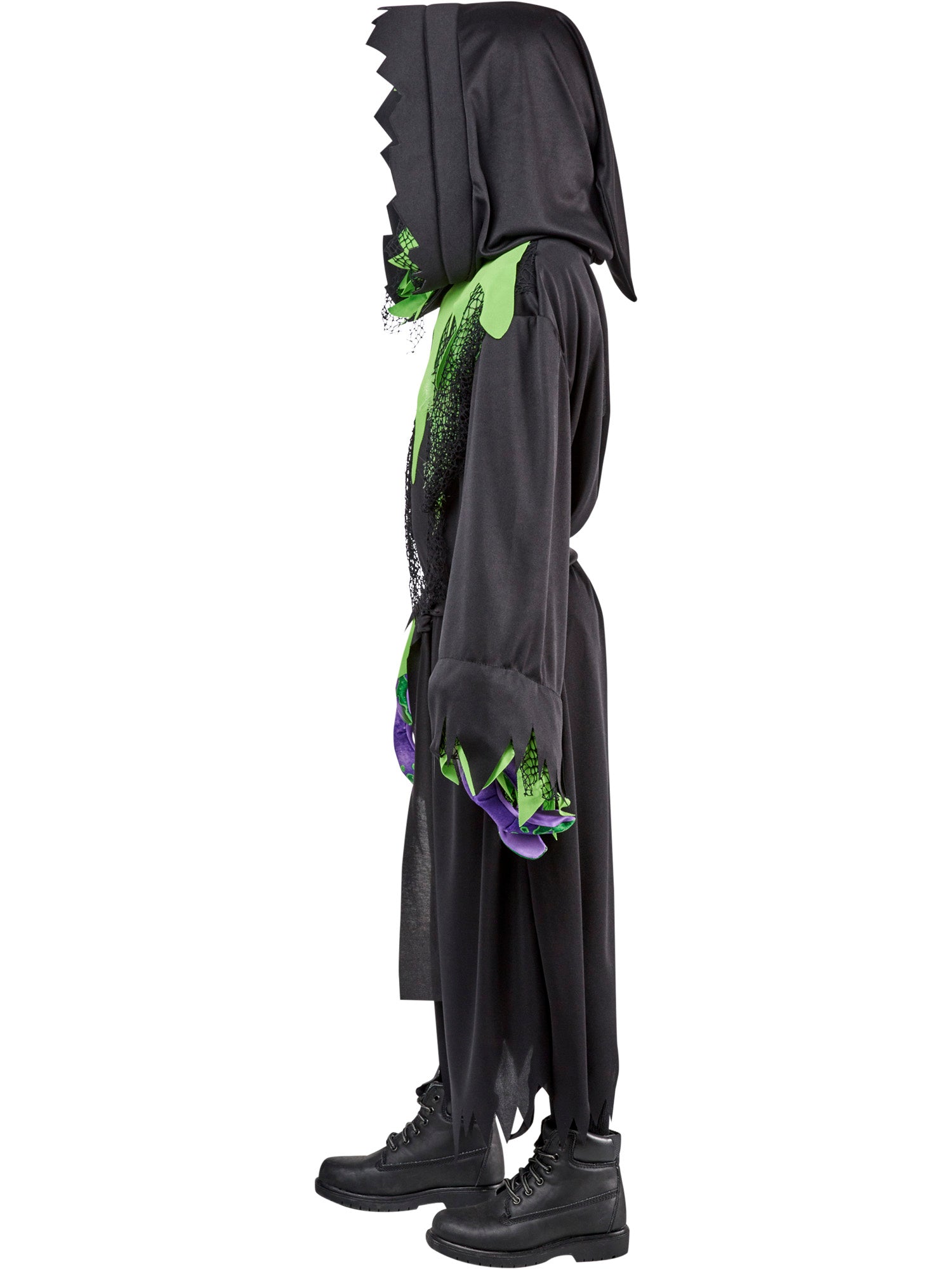Boys' Green and Purple Eyeball Demon Costume - costumes.com