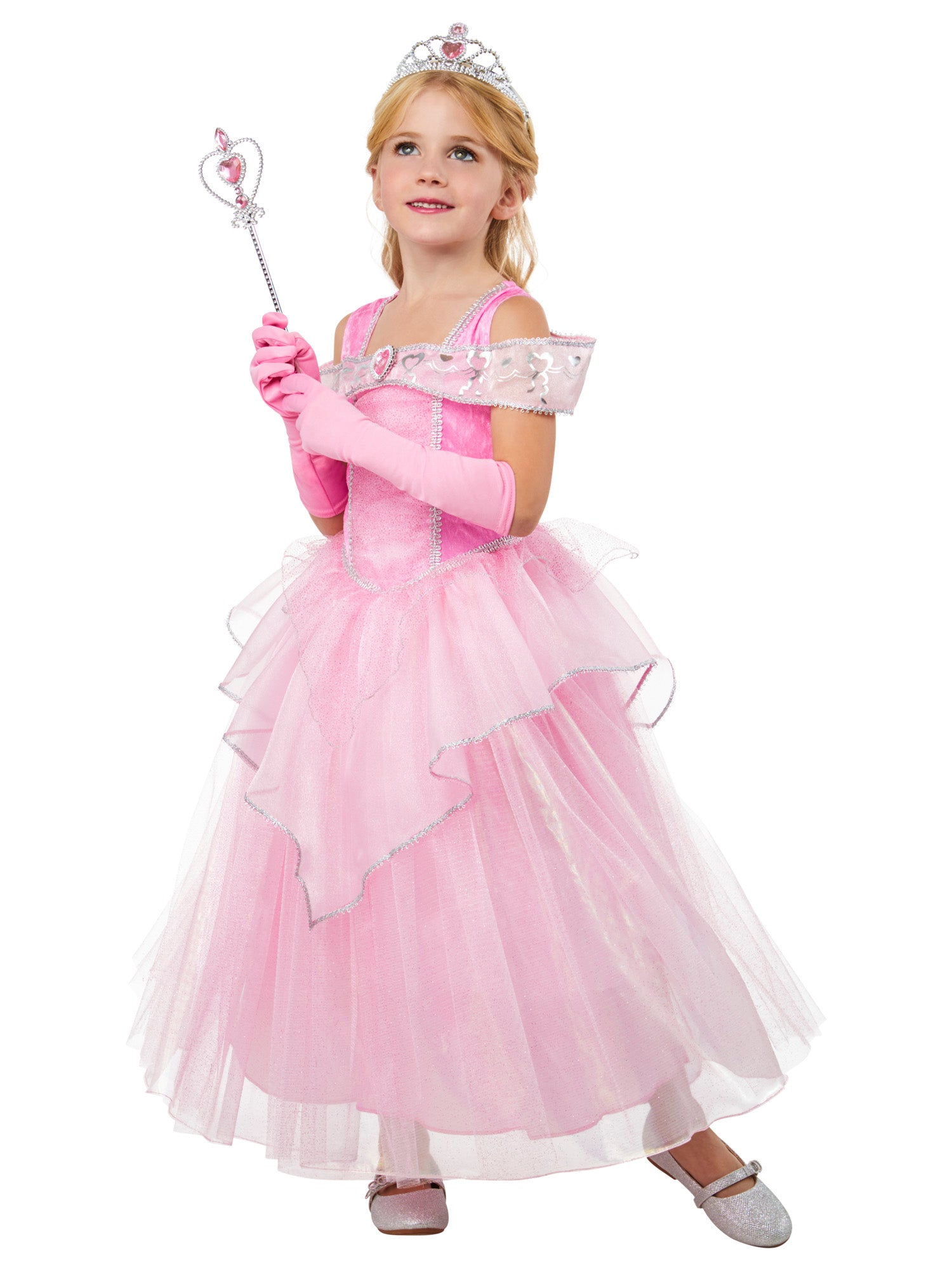 Girls' Pastel Pink Princess Costume - costumes.com