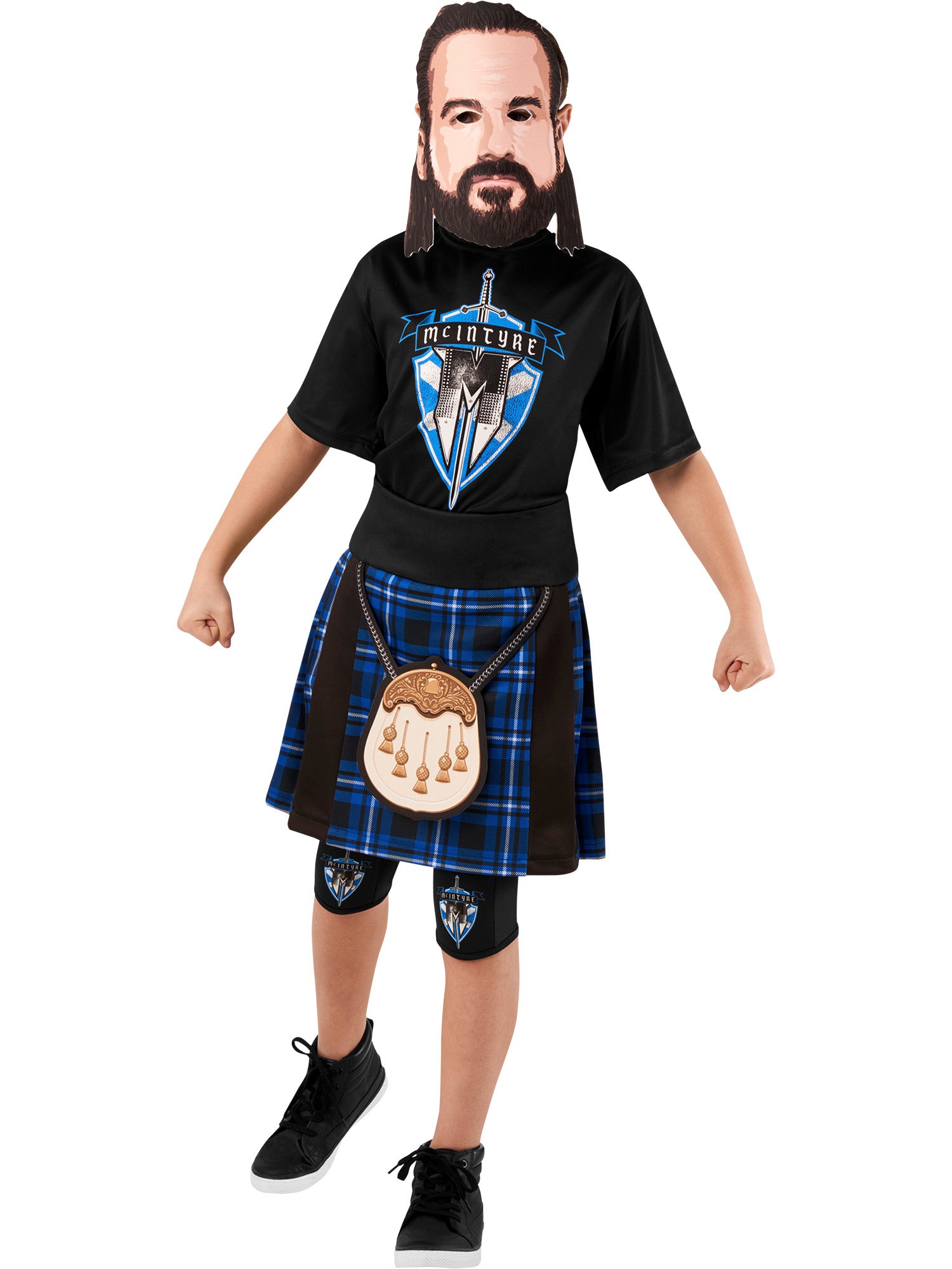 WWE Drew McIntyre Kids Costume - costumes.com