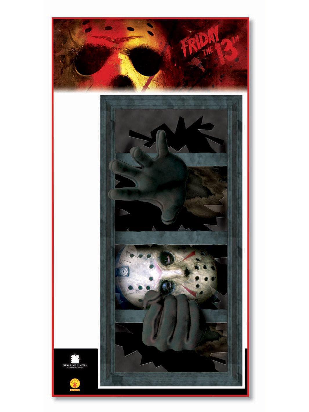 Friday the 13th Jason 8 Foot Wall Decoration - costumes.com