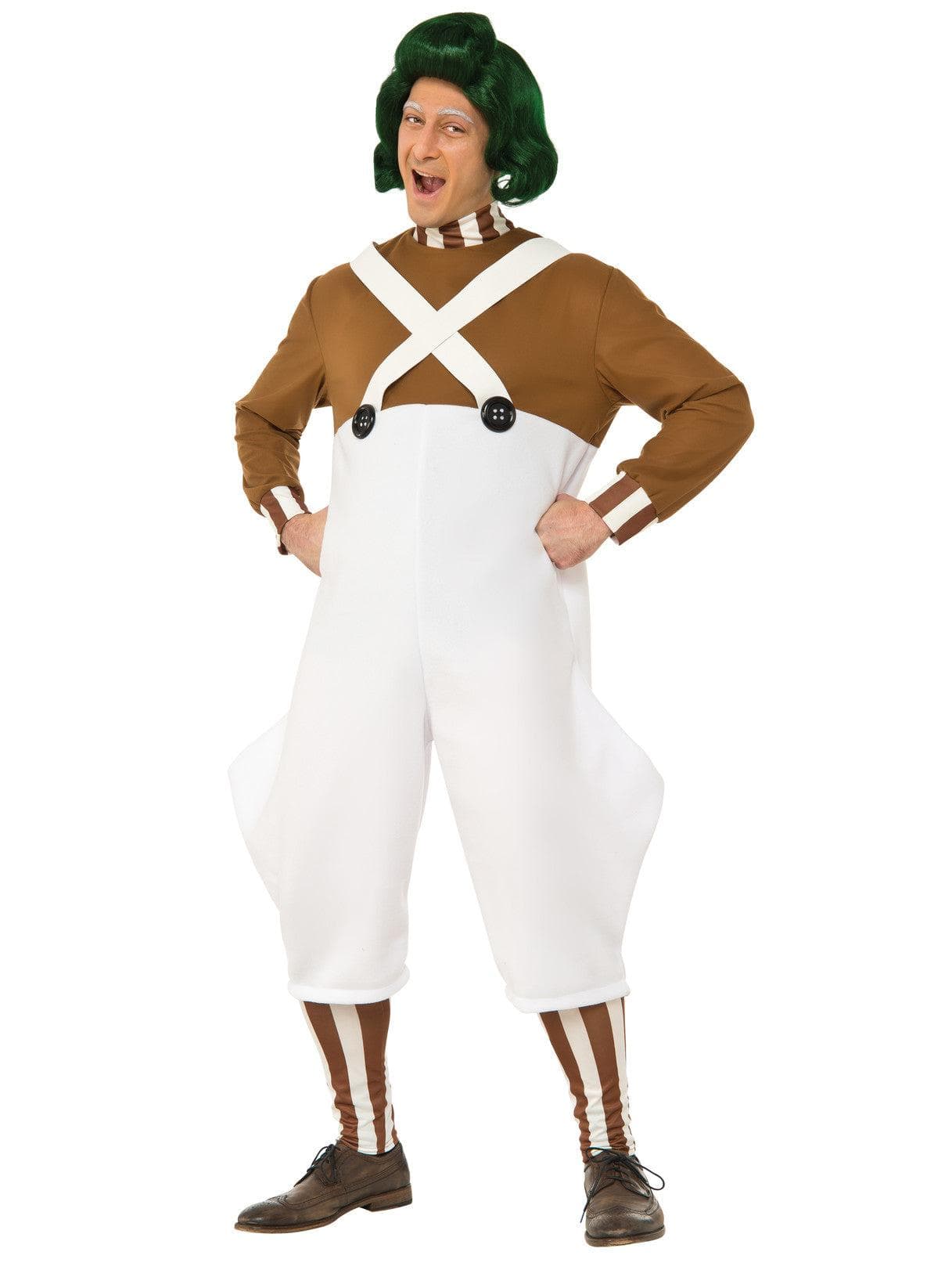 Adult Charlie And The Chocolate Factory Oompa Loompa Deluxe Costume - costumes.com