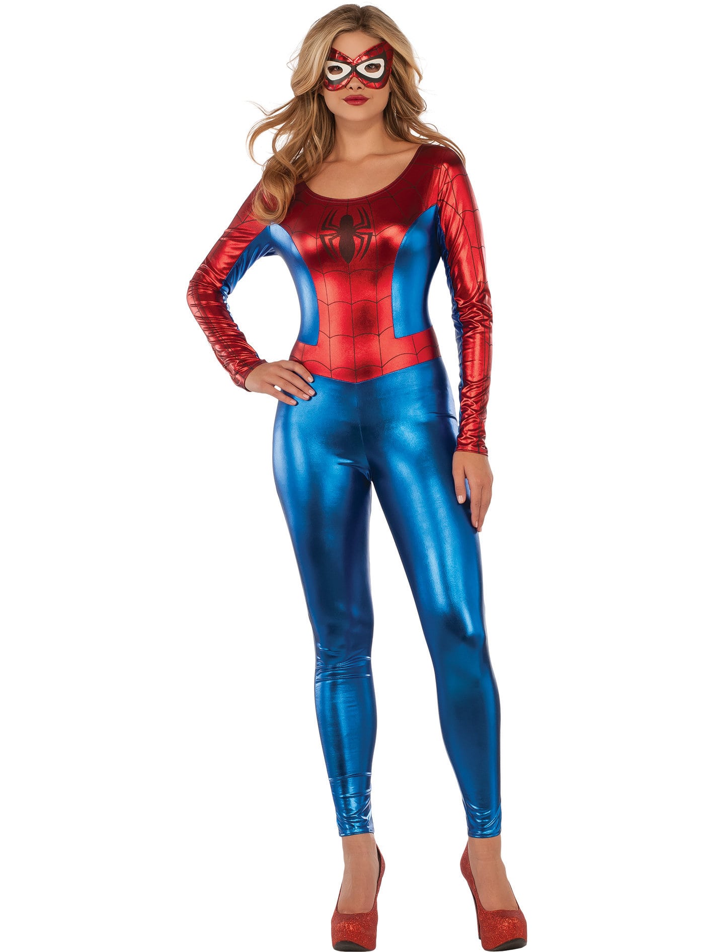 Women's Marvel Classic Spider-Girl Bodysuit Costume - costumes.com
