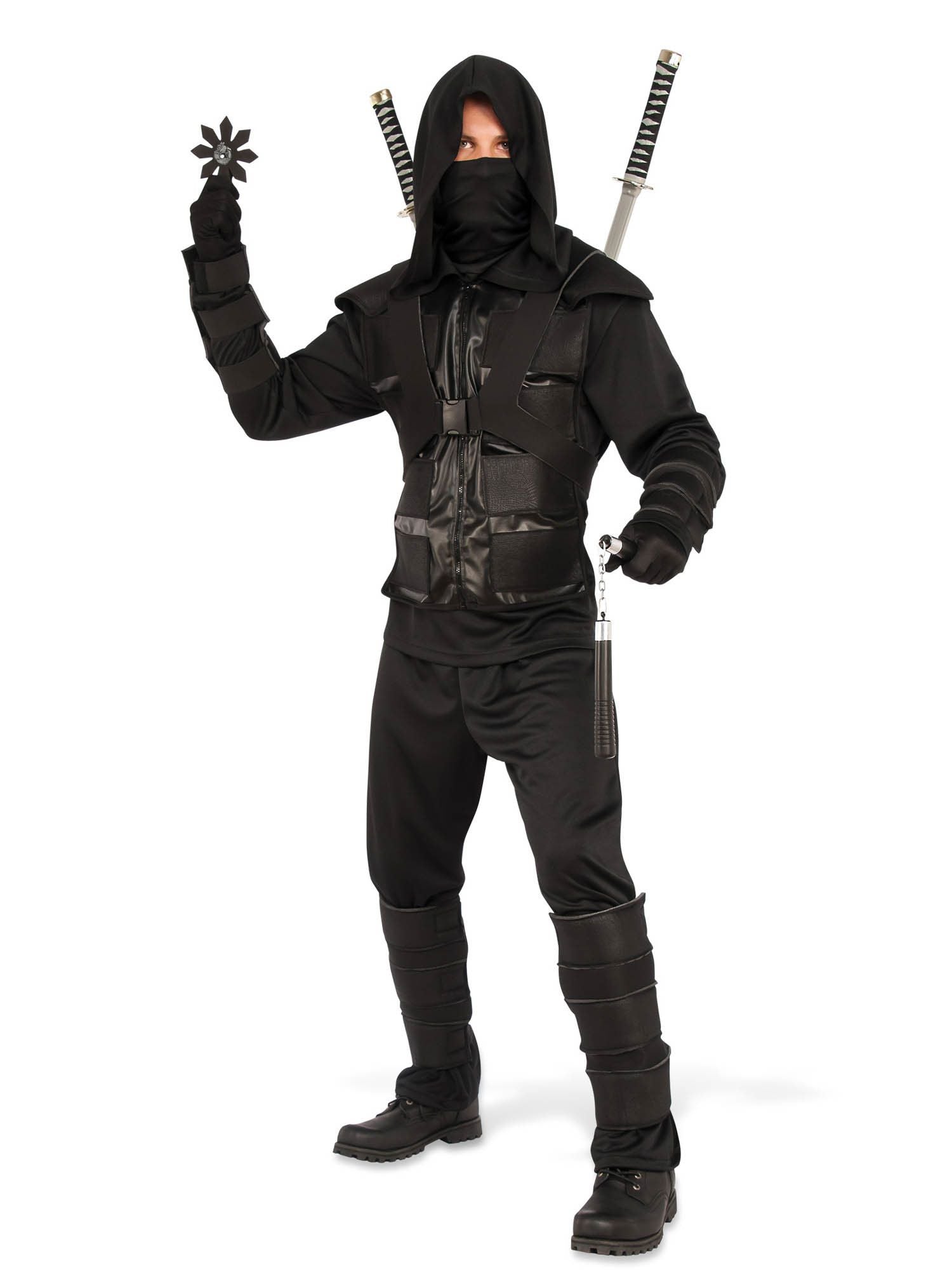 Men's Dark Ninja Costume - costumes.com