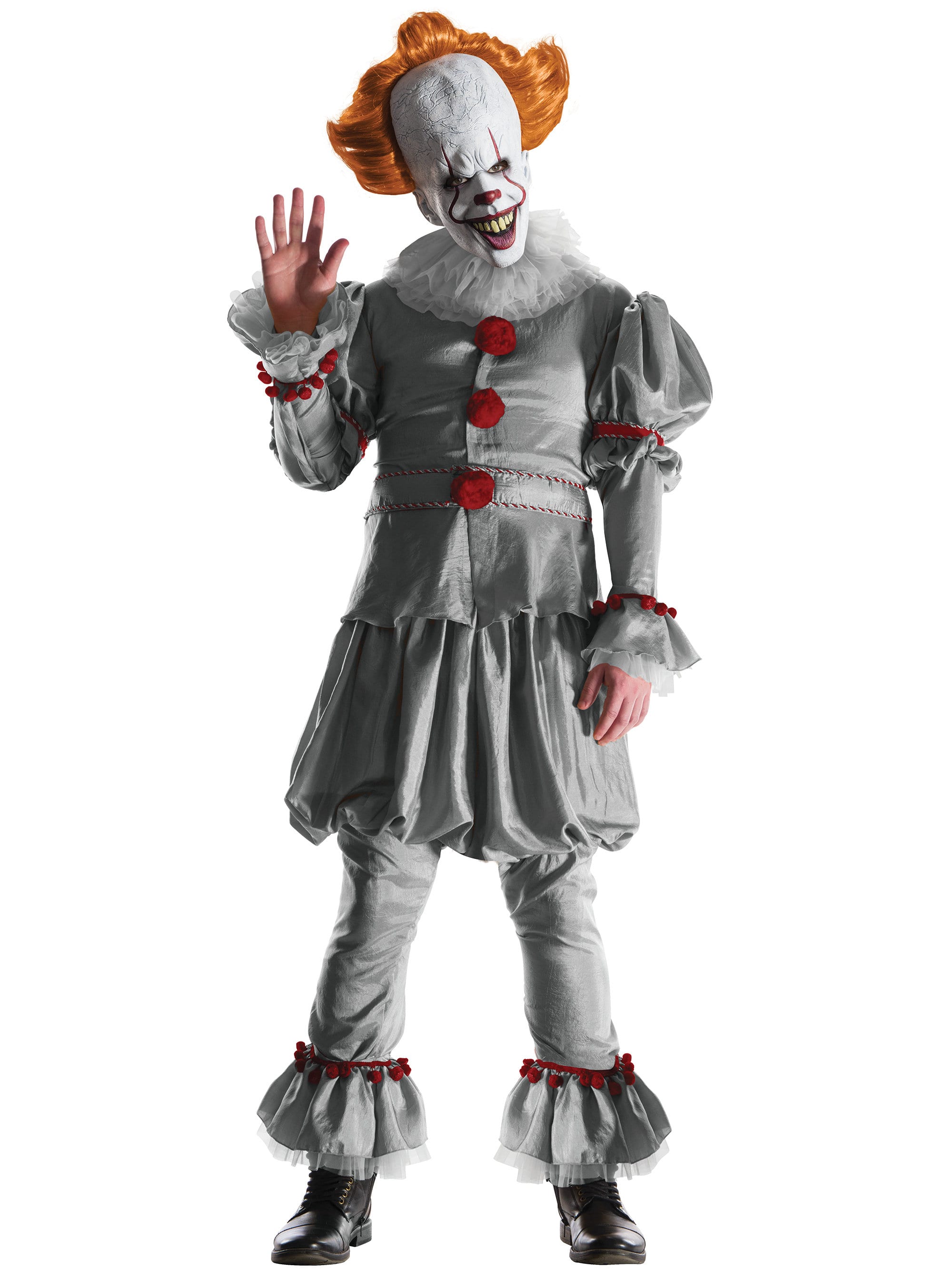 Men's IT Pennywise Costume - 2017 Movie Grand Heritage - costumes.com