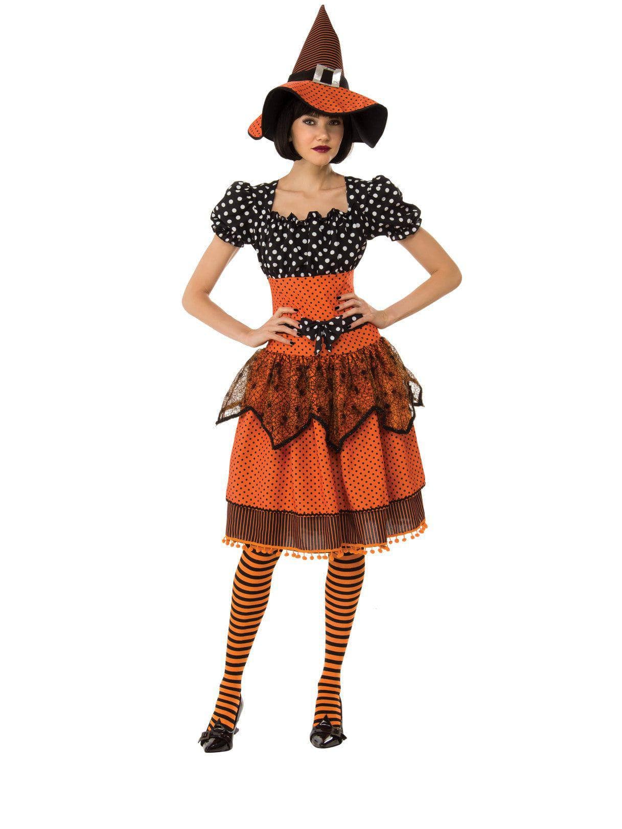 Adult Polka Dot Witch Costume - costumes.com