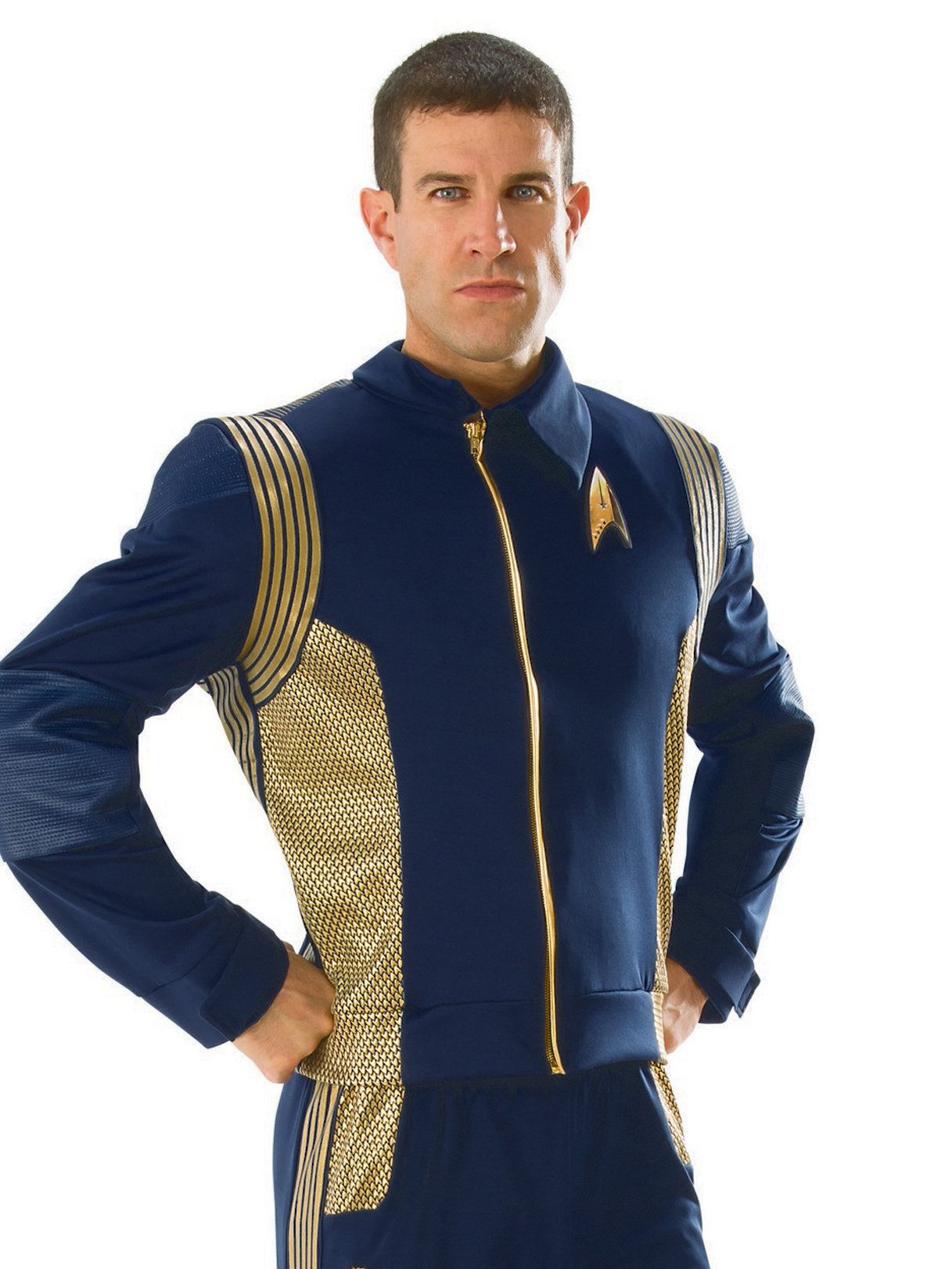 Adult Star Trek Discovery Gold Command Jacket - costumes.com