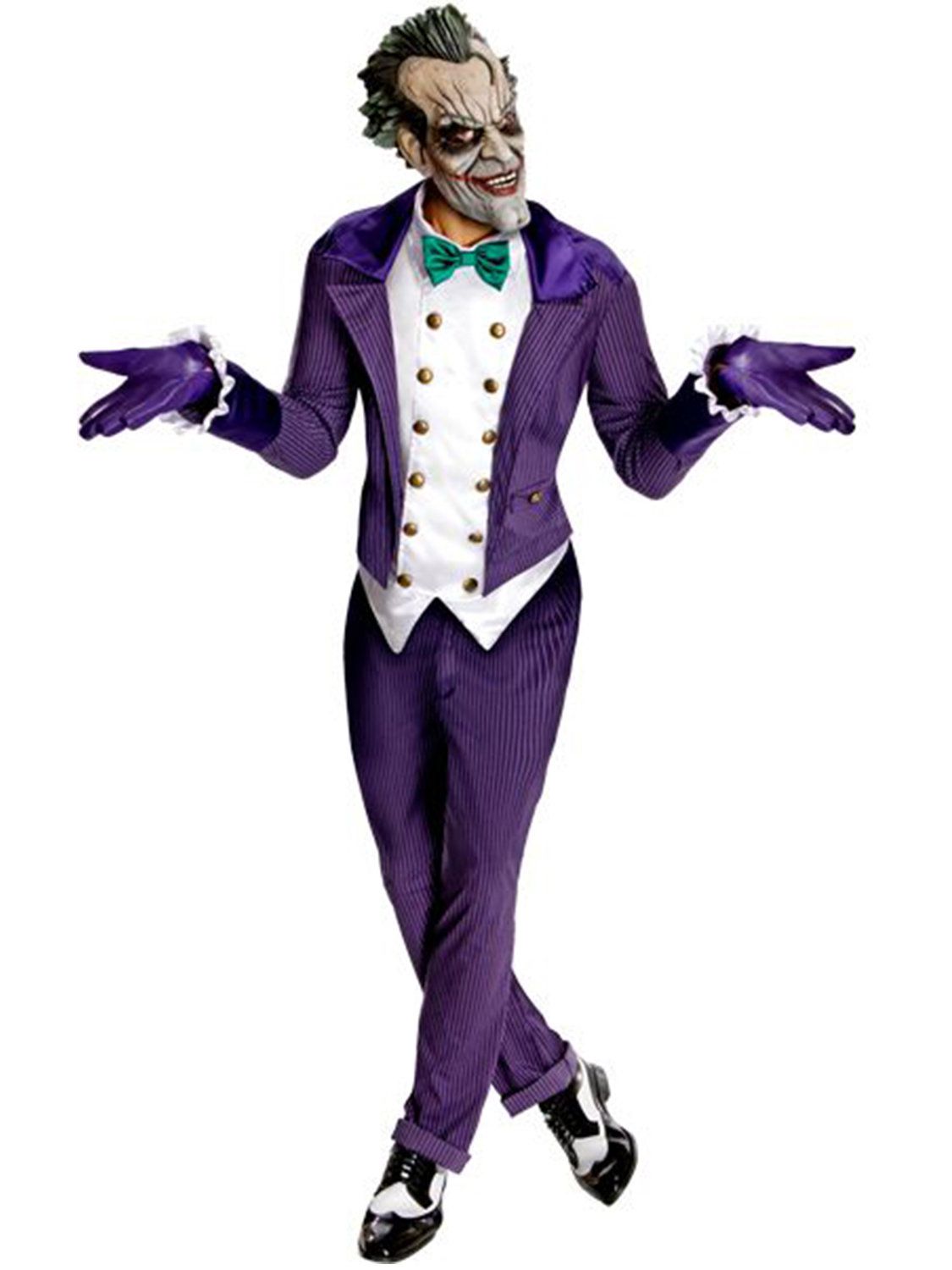 Men's Batman: Arkham City The Joker Costume - costumes.com