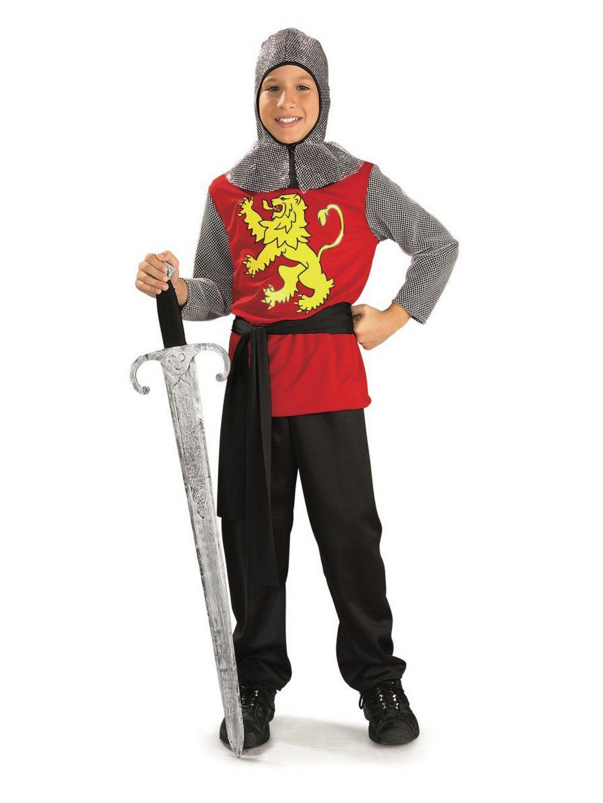 Boys' Red Medieval Lord Costume - costumes.com
