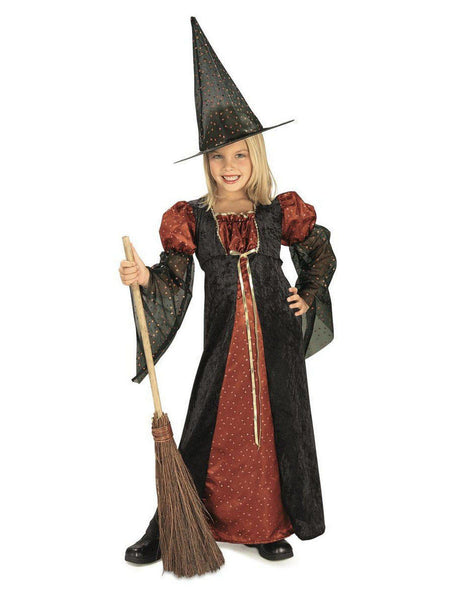 Kids' Glitter Witch Costume