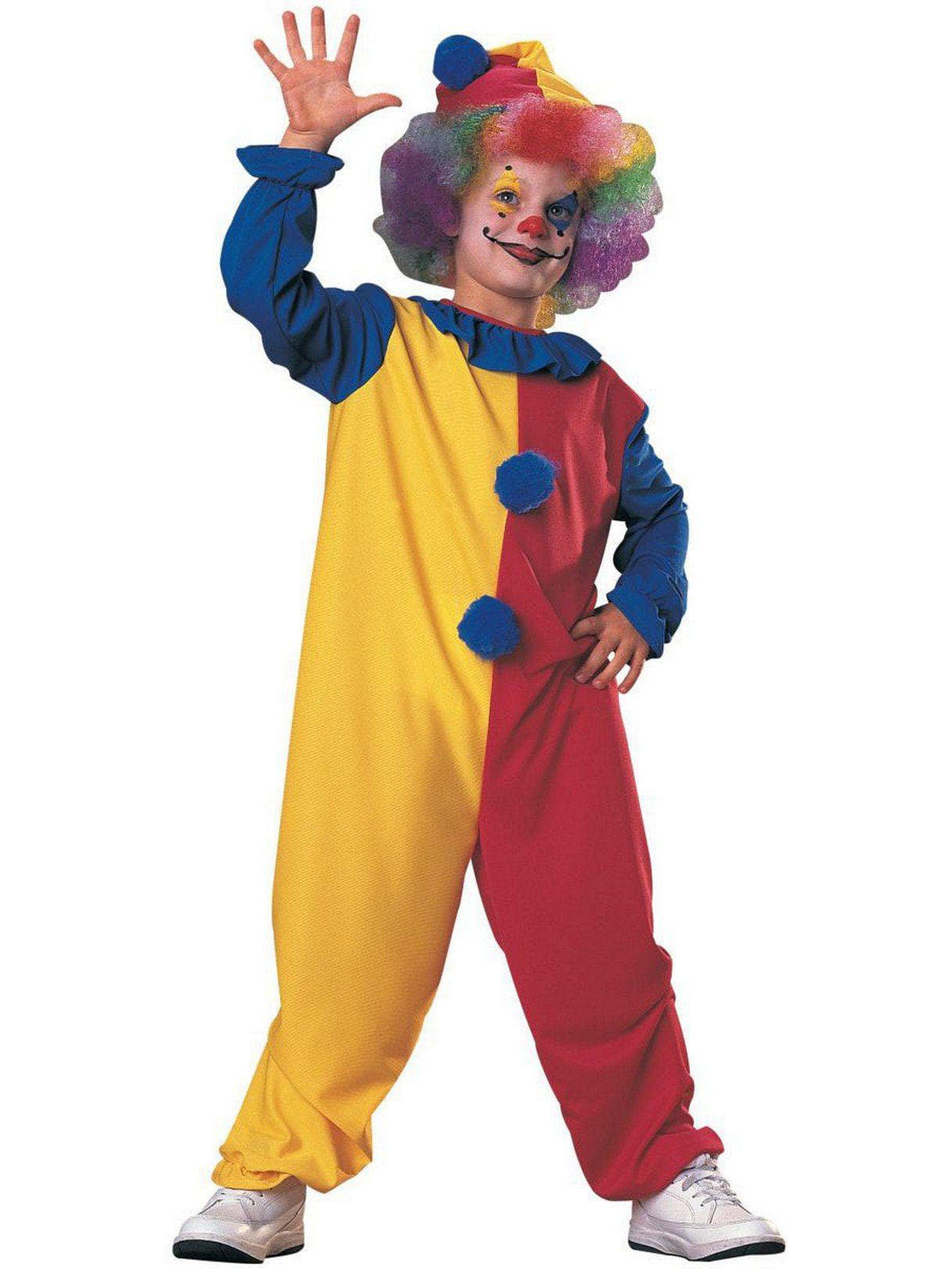 Kids' Fuller Cut Clown Costume - costumes.com