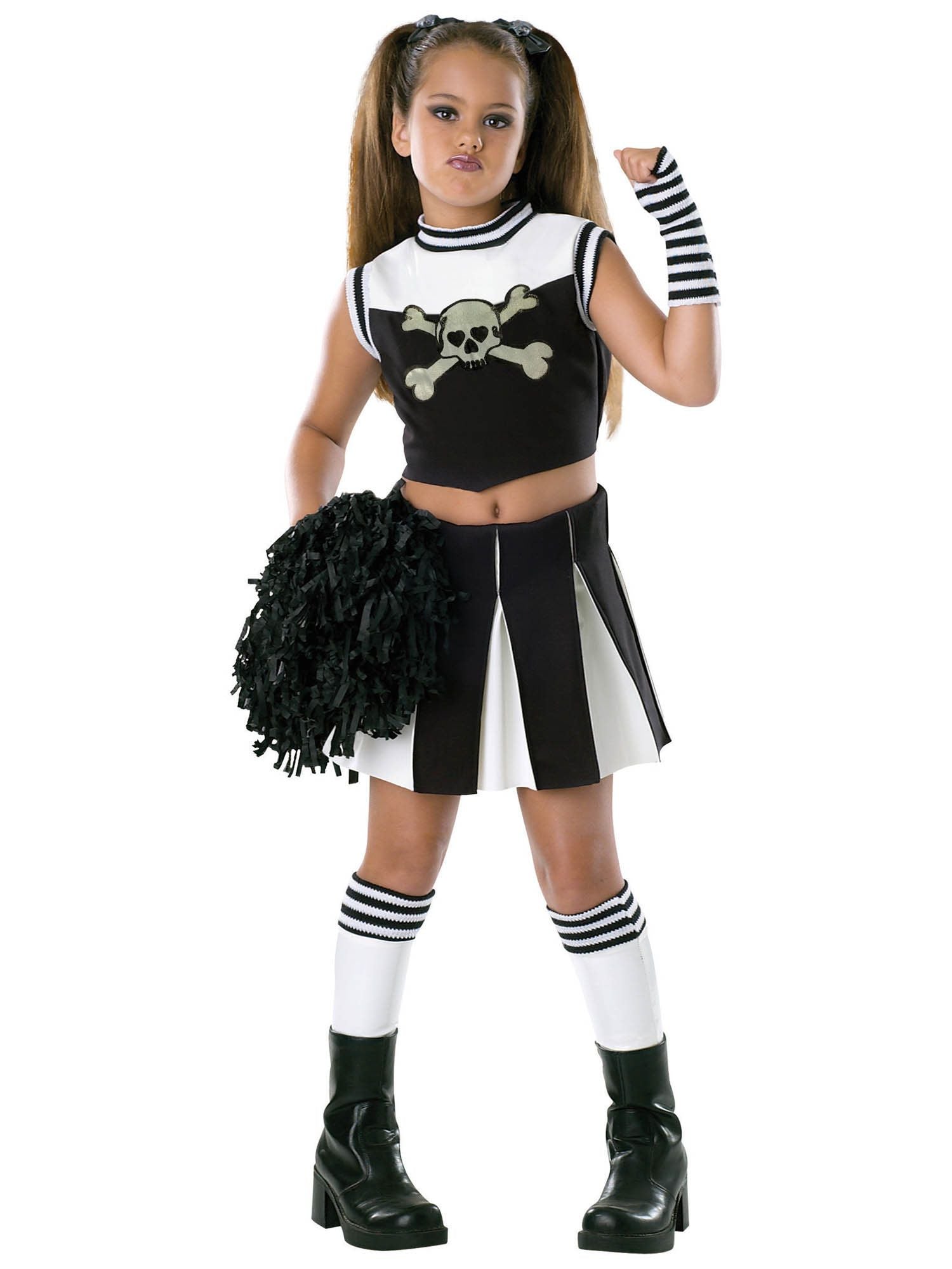 Girls' Bad Spirit Cheerleader Costume - costumes.com