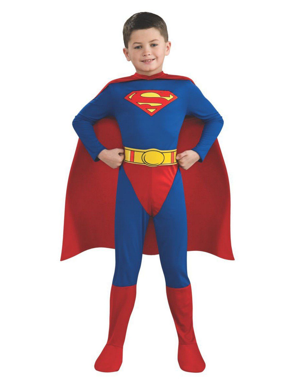 Kid's Justice League Superman Costume - costumes.com