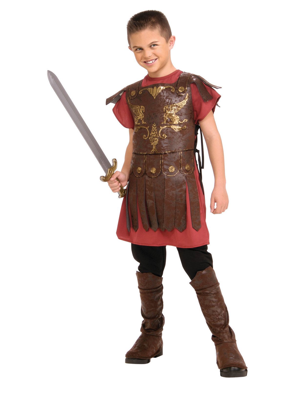 Boys' Roman Gladiator Costume - costumes.com