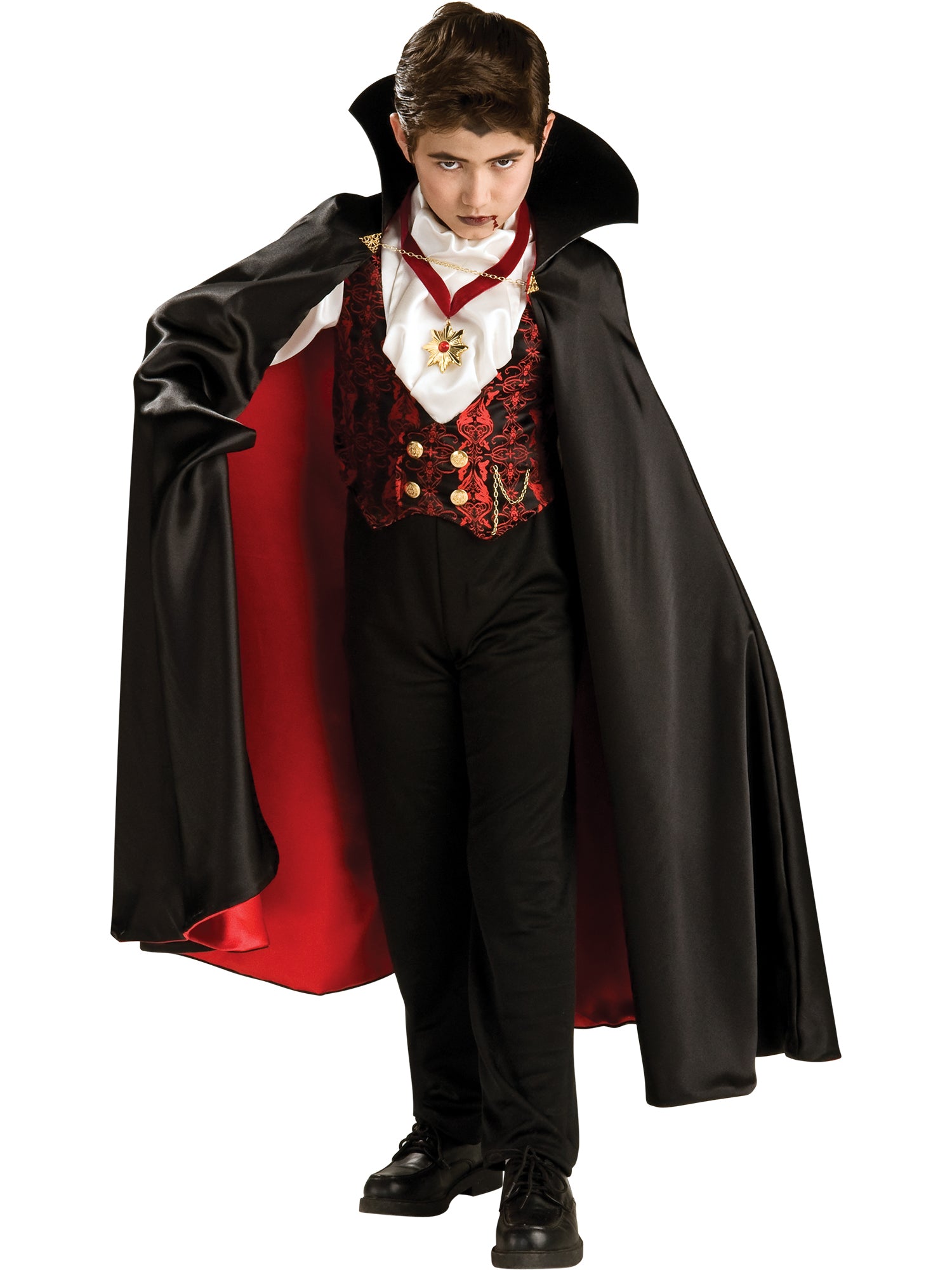 Kids' Classic Elegant Vampire Costume - costumes.com