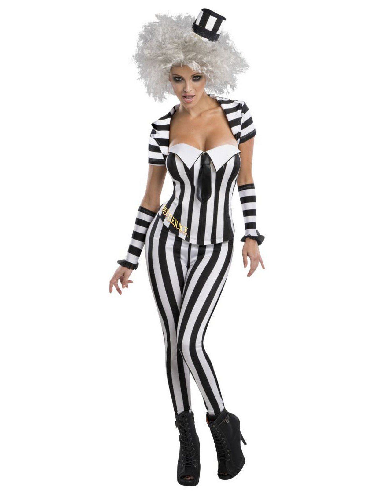 Women's Beetlejuice Beetlejuice Pantsuit Costume - costumes.com