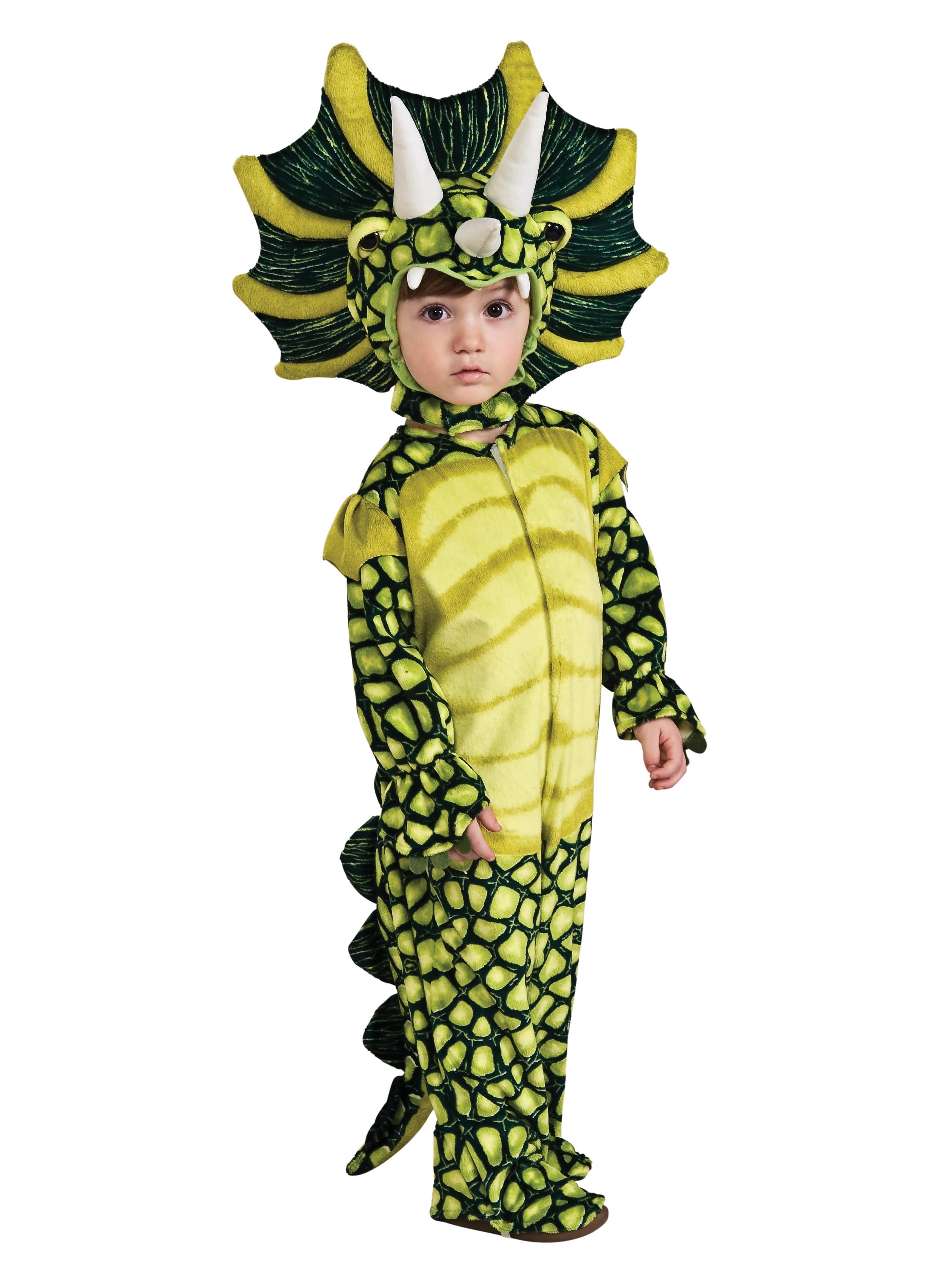 Boys' Green Triceratops Costume - costumes.com
