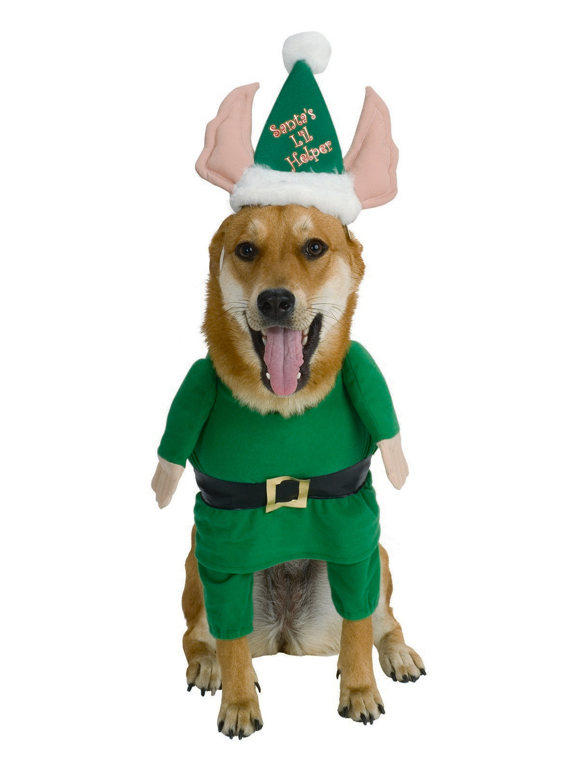 Santa's Lil Helper Walking Pet Costume - costumes.com