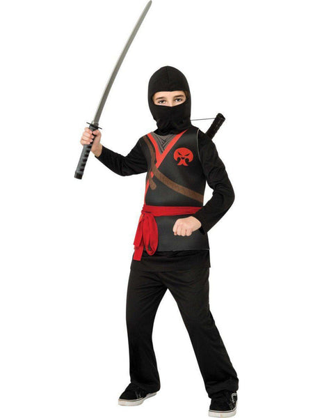 Kids' Black Ninja Costume