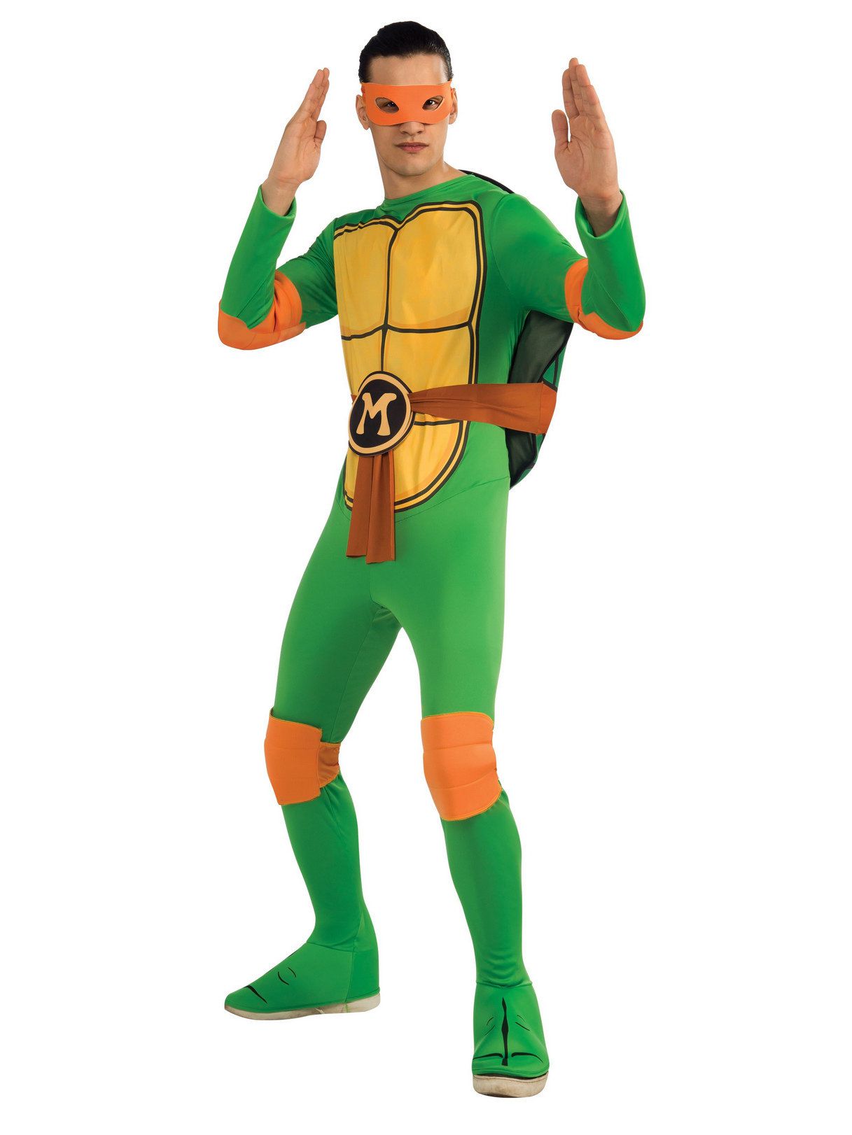 Men's Classic Teenage Mutant Ninja Turtles Michelangelo Costume - costumes.com