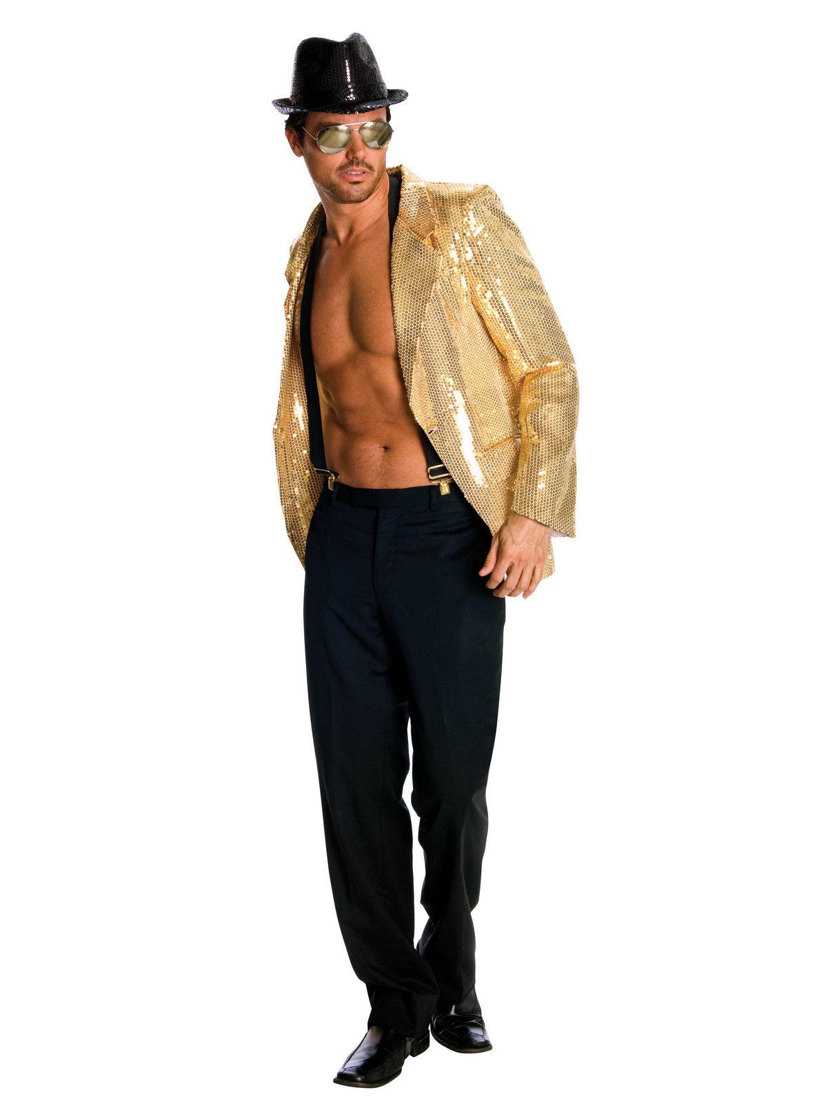 Adult Gold Sequin Jacket - costumes.com