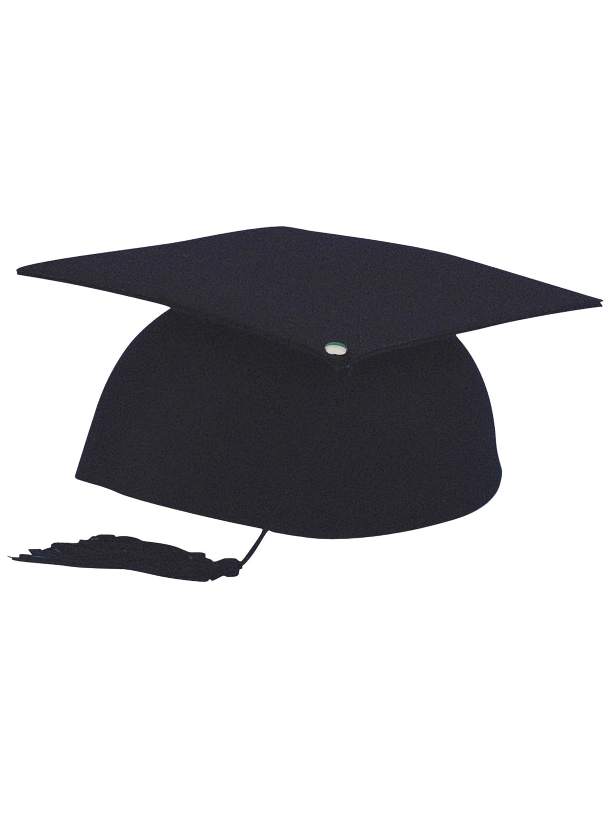 Adult Black Graduation Cap - costumes.com