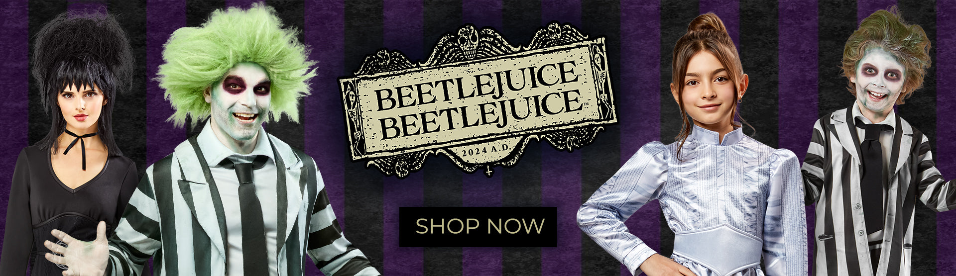 Shop Beetlejuice Costumes and Accessories!
