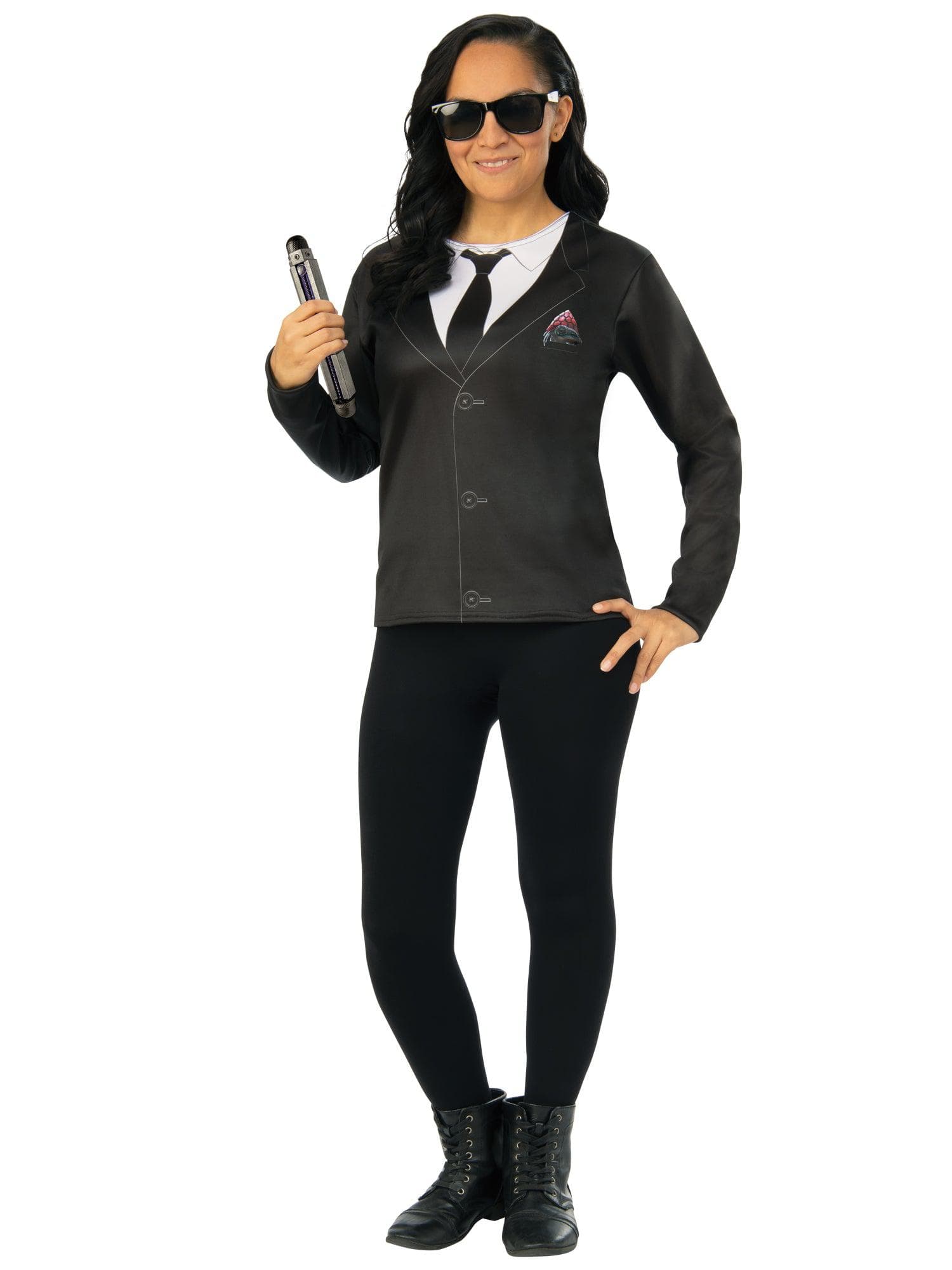 Women's Men In Black 4 Agent M Costume Top Women's Men In Black 4 Agent M Costume Top