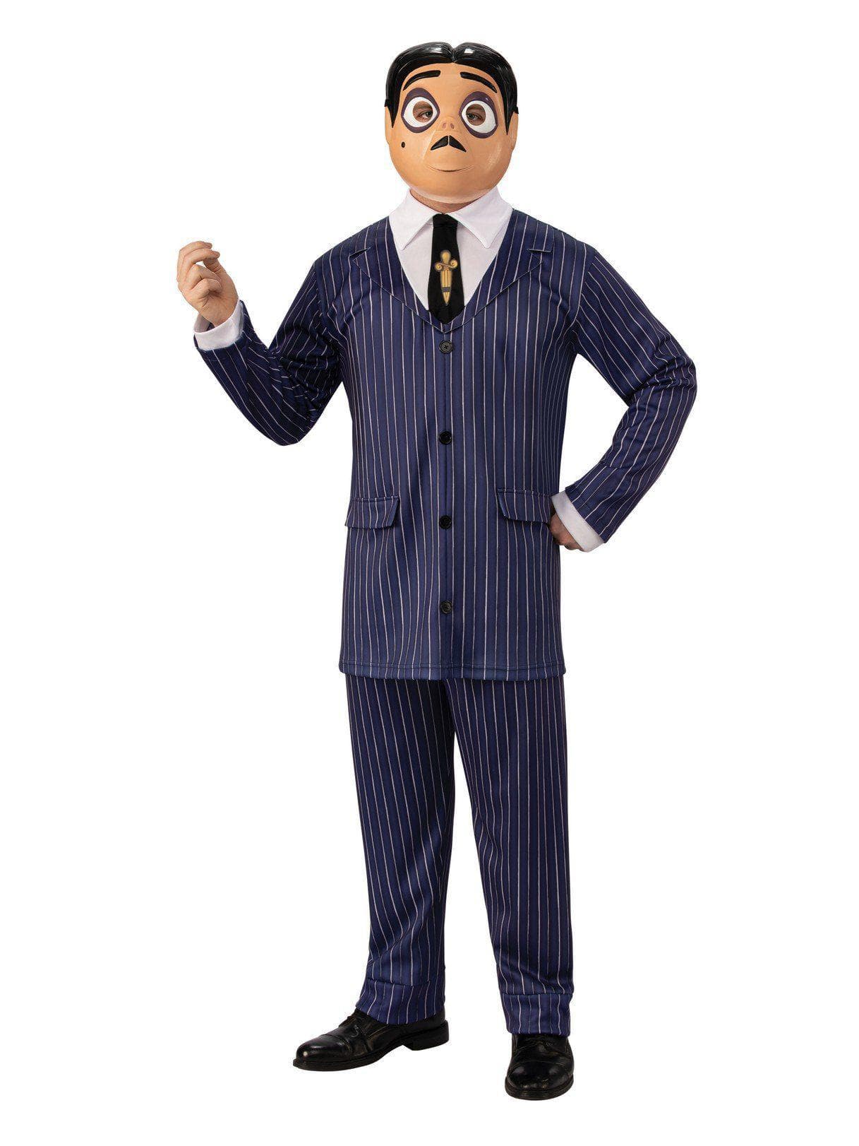Men's The Addams Family Animated Movie Gomez Costume - Deluxe - costumes.com