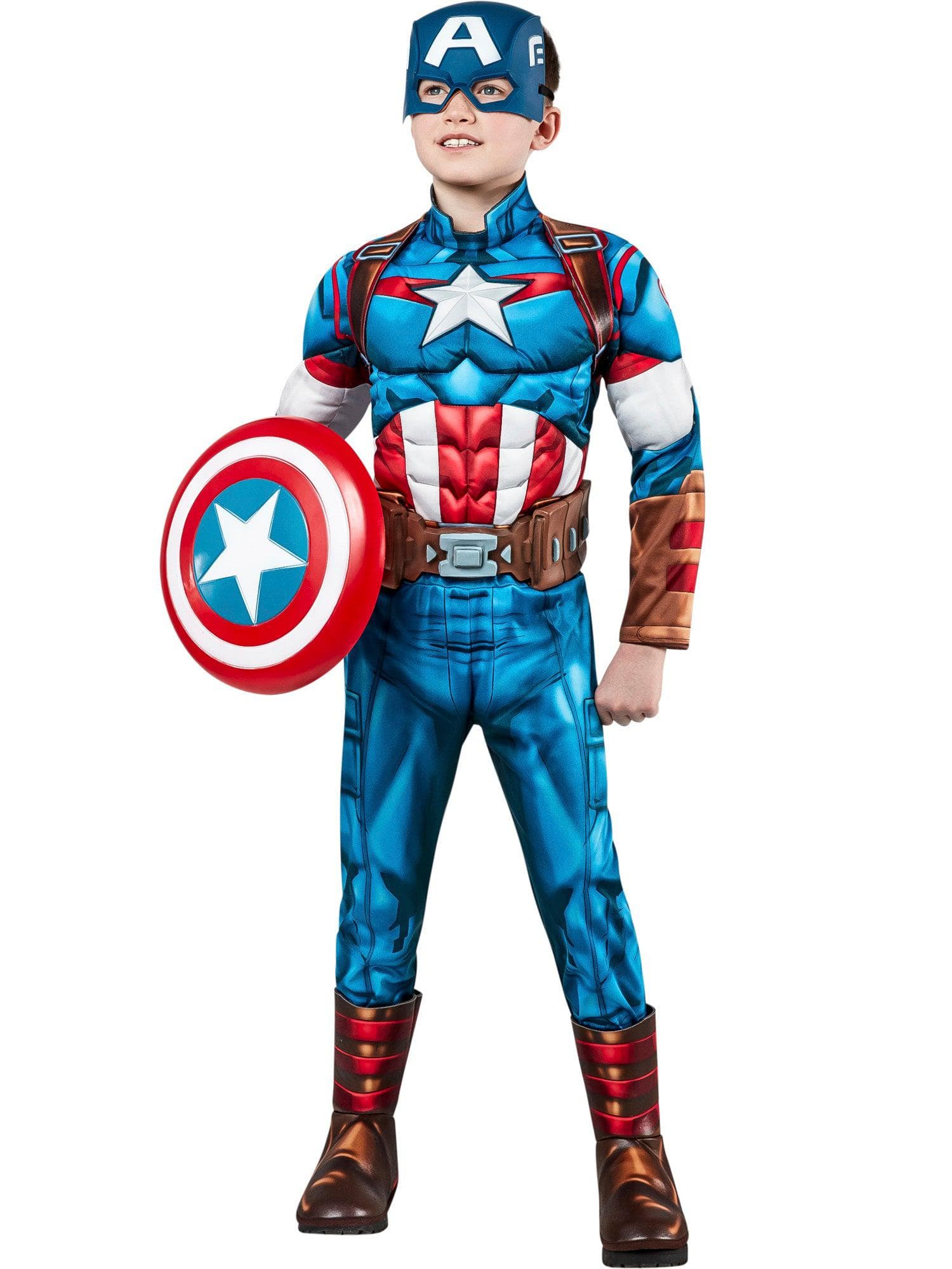 Captain America Kids Costume Large 12-14