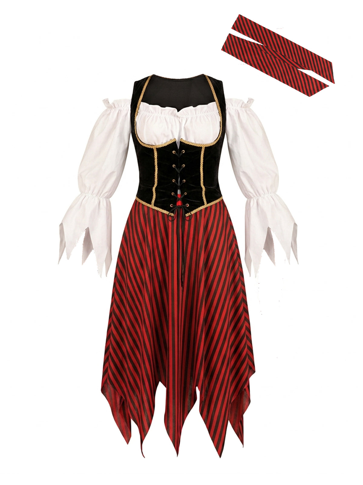 Women's Classic Pirate Maiden Costume - costumes.com