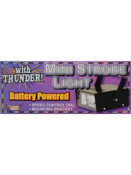Mini Strobe Light with Thunder Sound Effects