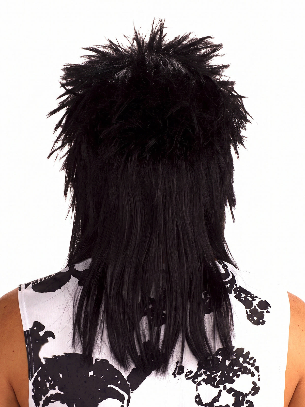 Adult Black Rockstar Wig - costumes.com