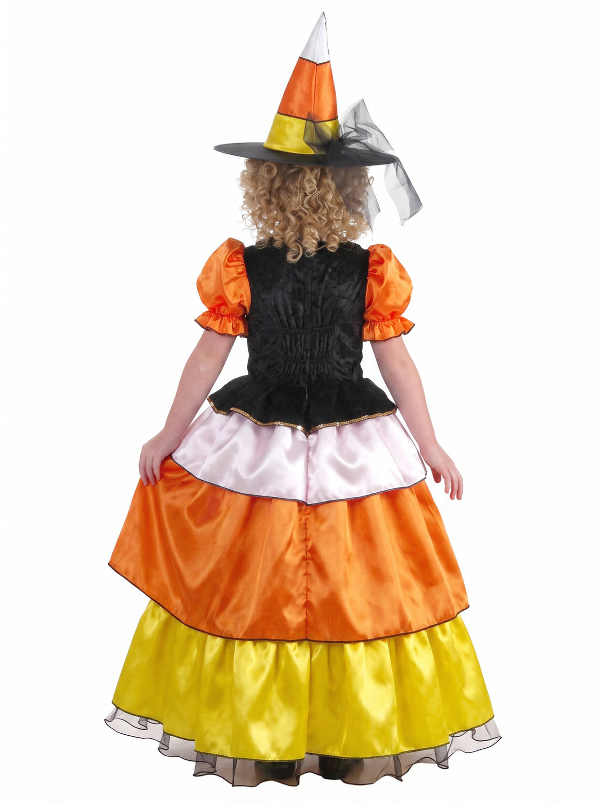 Kid's Candy Corn Witch Costume - costumes.com