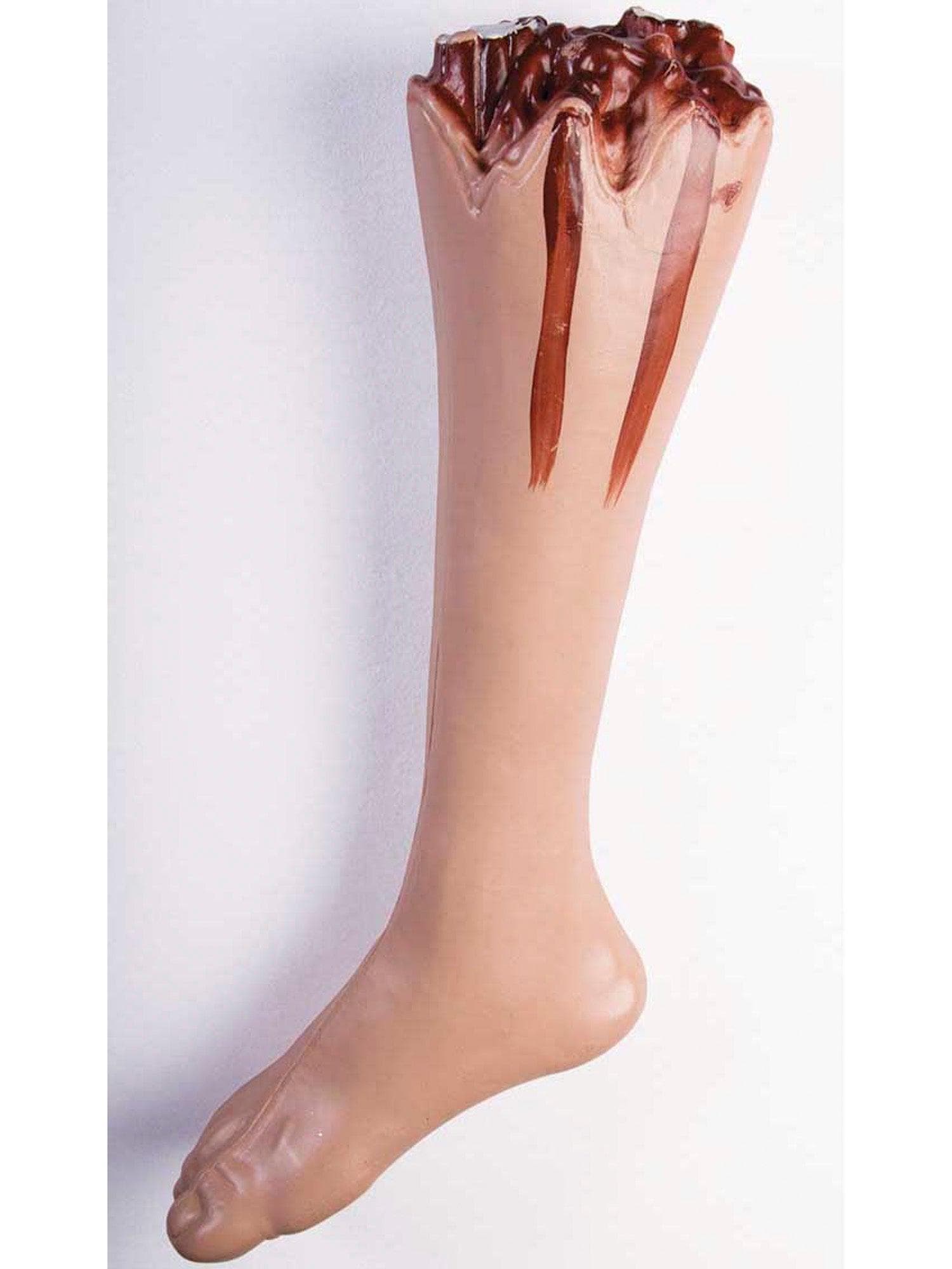 18-inch Bloody Severed Leg Prop - costumes.com