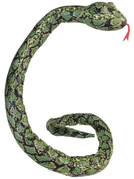 78-inch Posable Green Snake