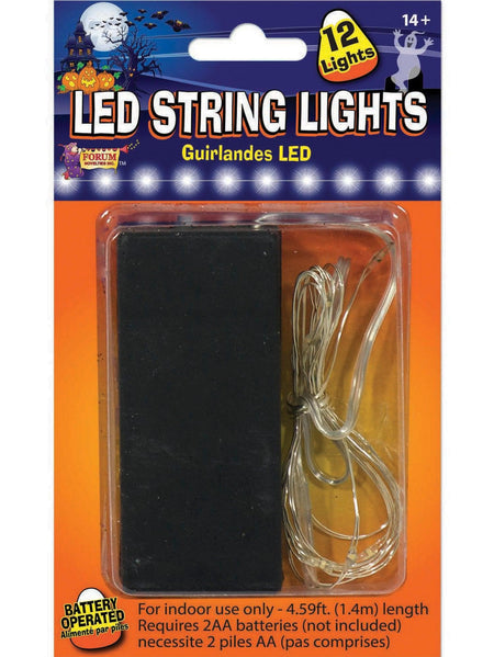 4.5 Foot Purple LED String Lights