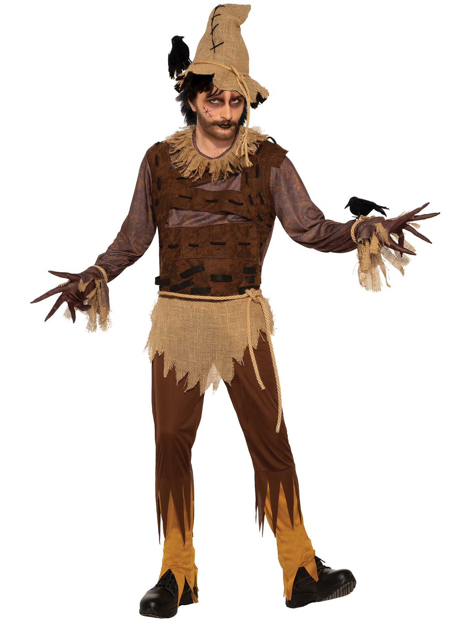 Adult Rustic Scarecrow Male Costume - costumes.com