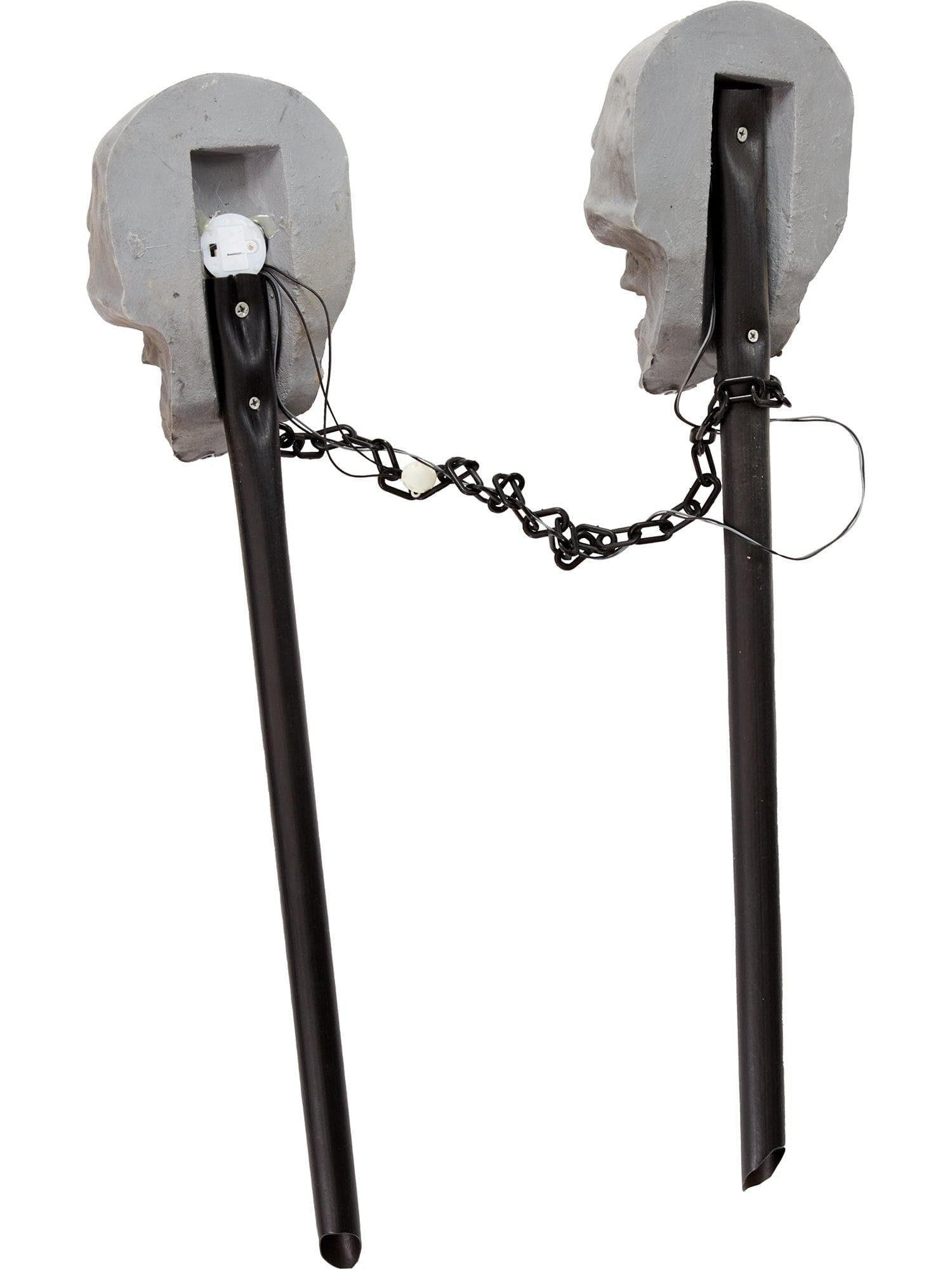 2 Piece Skull Outdoor Pathway Lights - costumes.com