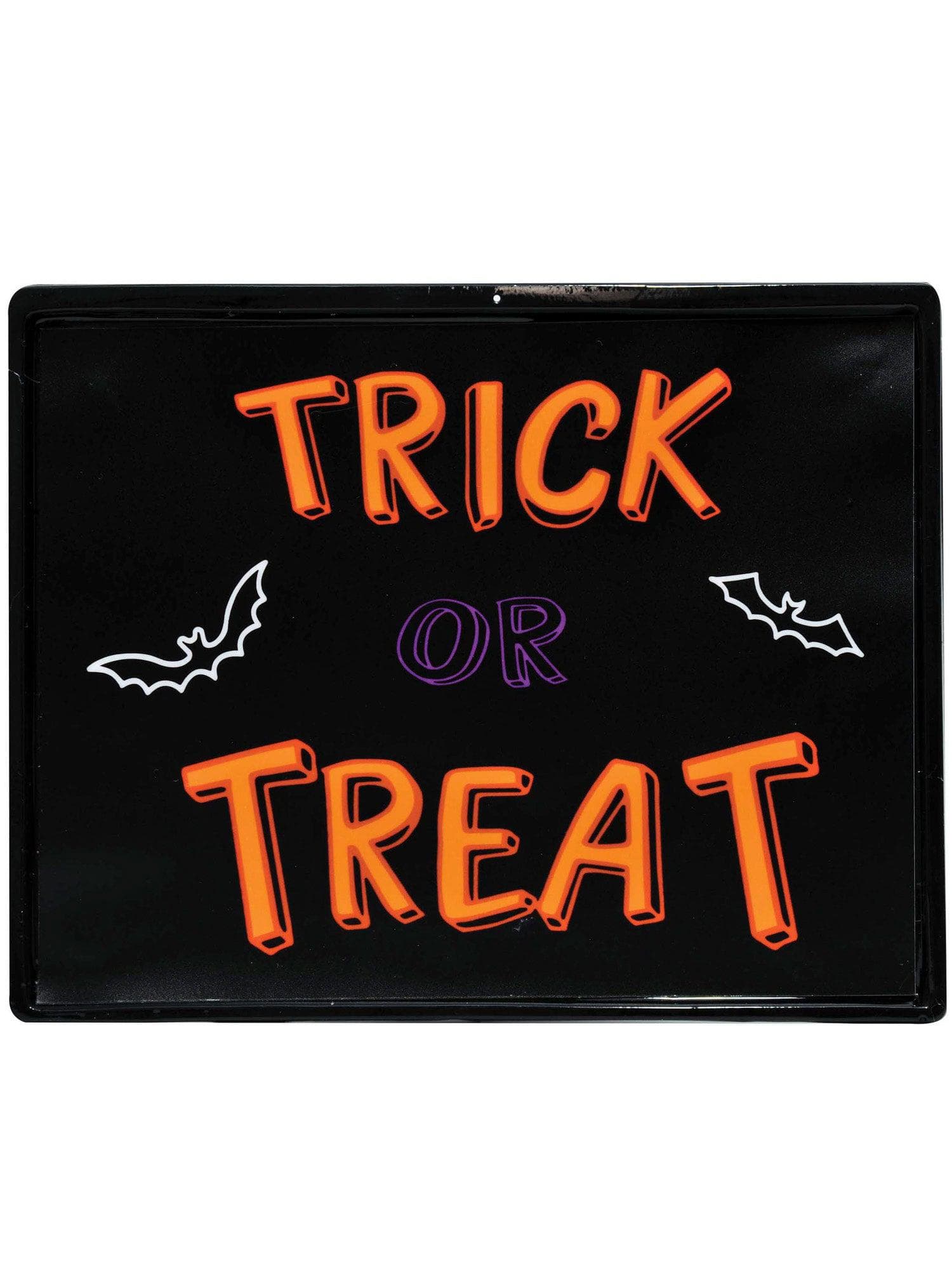 11 Inch Trick Or Treat Neon Window Wall Decor - costumes.com