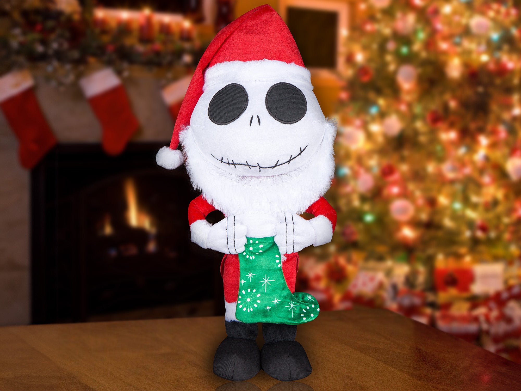 18-inch The Nightmare Before Christmas Jack Skellington Plush Front Door Greeter - costumes.com