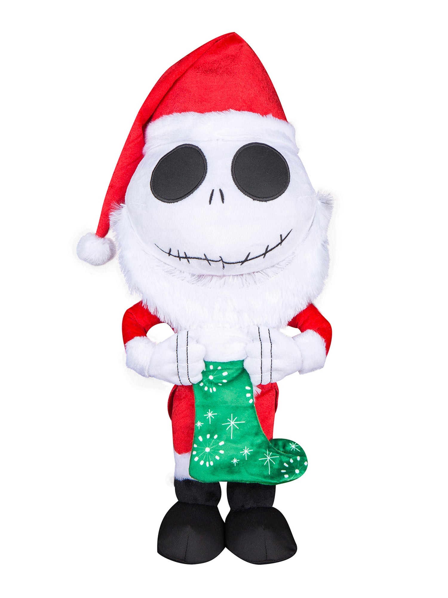 18-inch The Nightmare Before Christmas Jack Skellington Plush Front Door Greeter - costumes.com