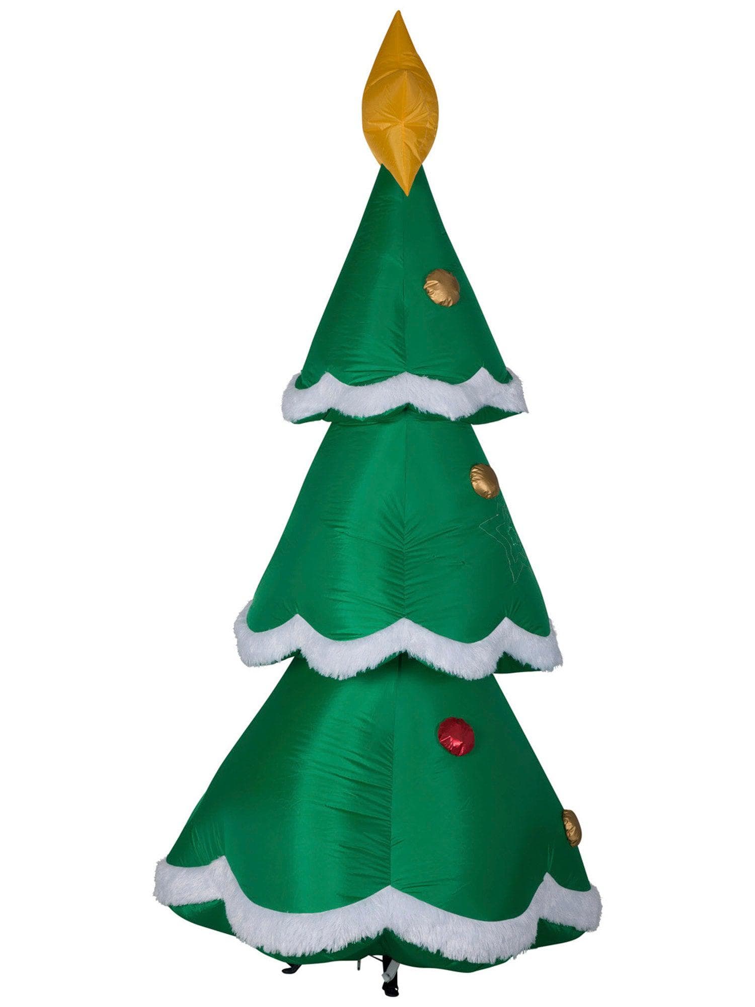 7.5 Foot Tree Light Up Christmas Inflatable Lawn Decor - costumes.com