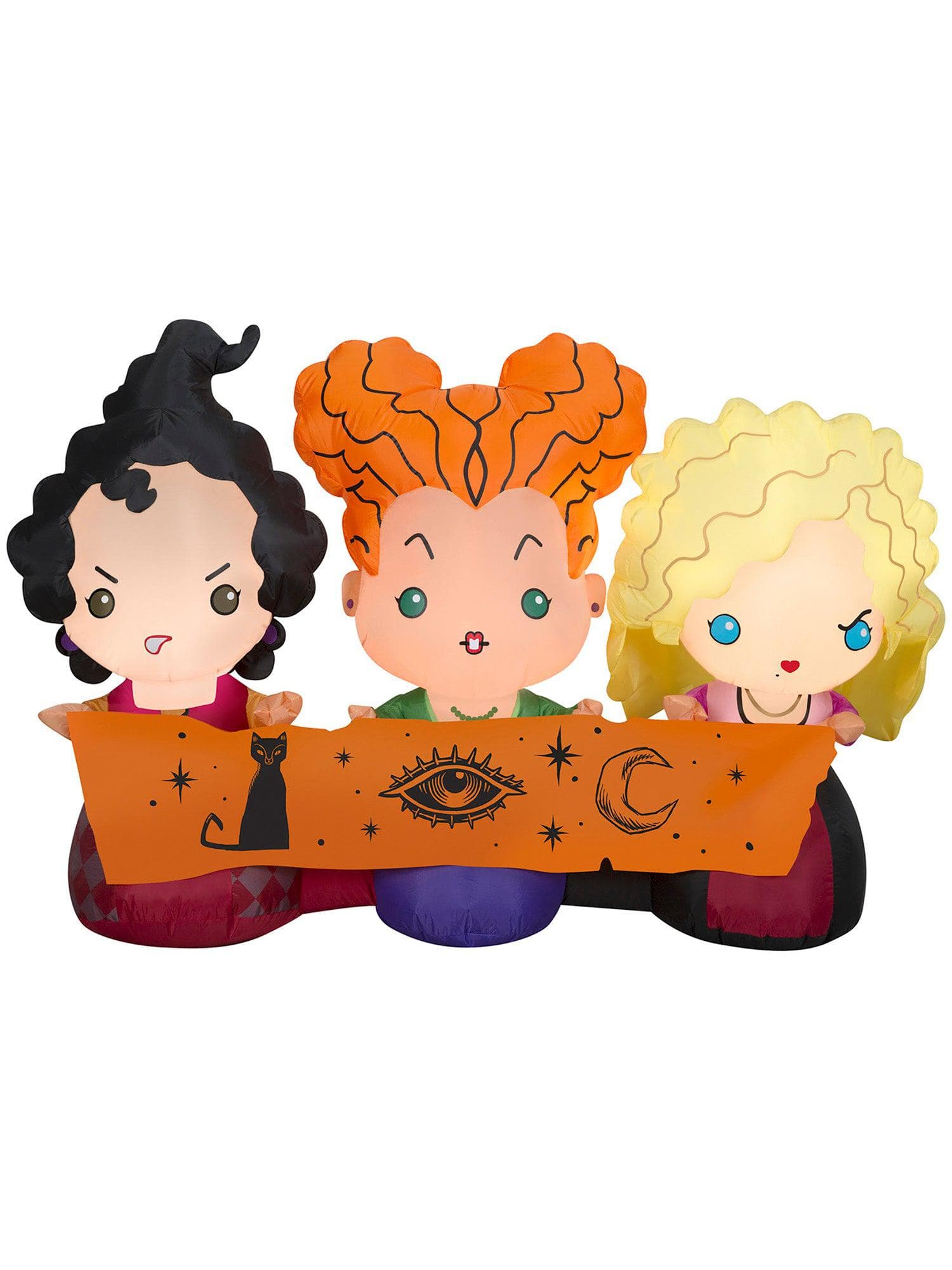 3.5 Foot Hocus Pocus Sanderson Sisters Light Up Halloween Inflatable Lawn Decor - costumes.com